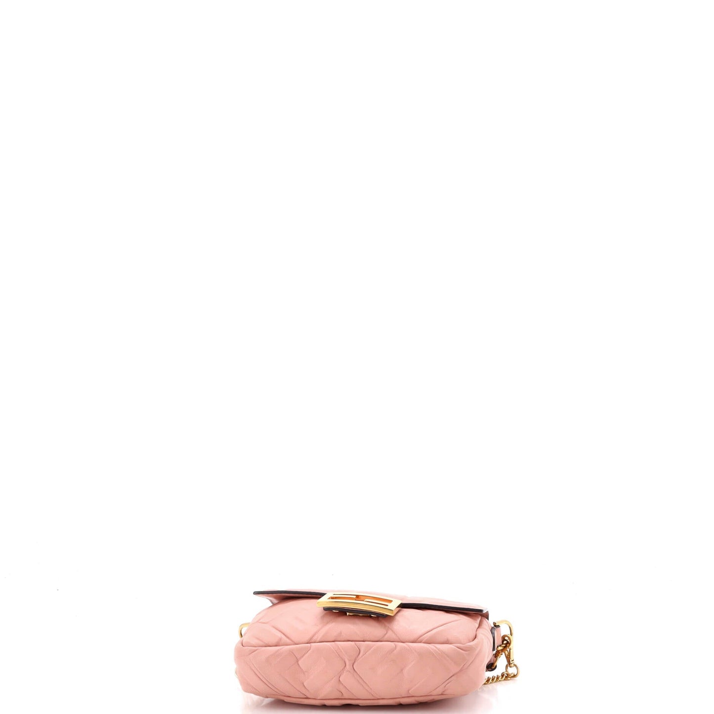 Baguette NM Bag Zucca Embossed Leather Mini