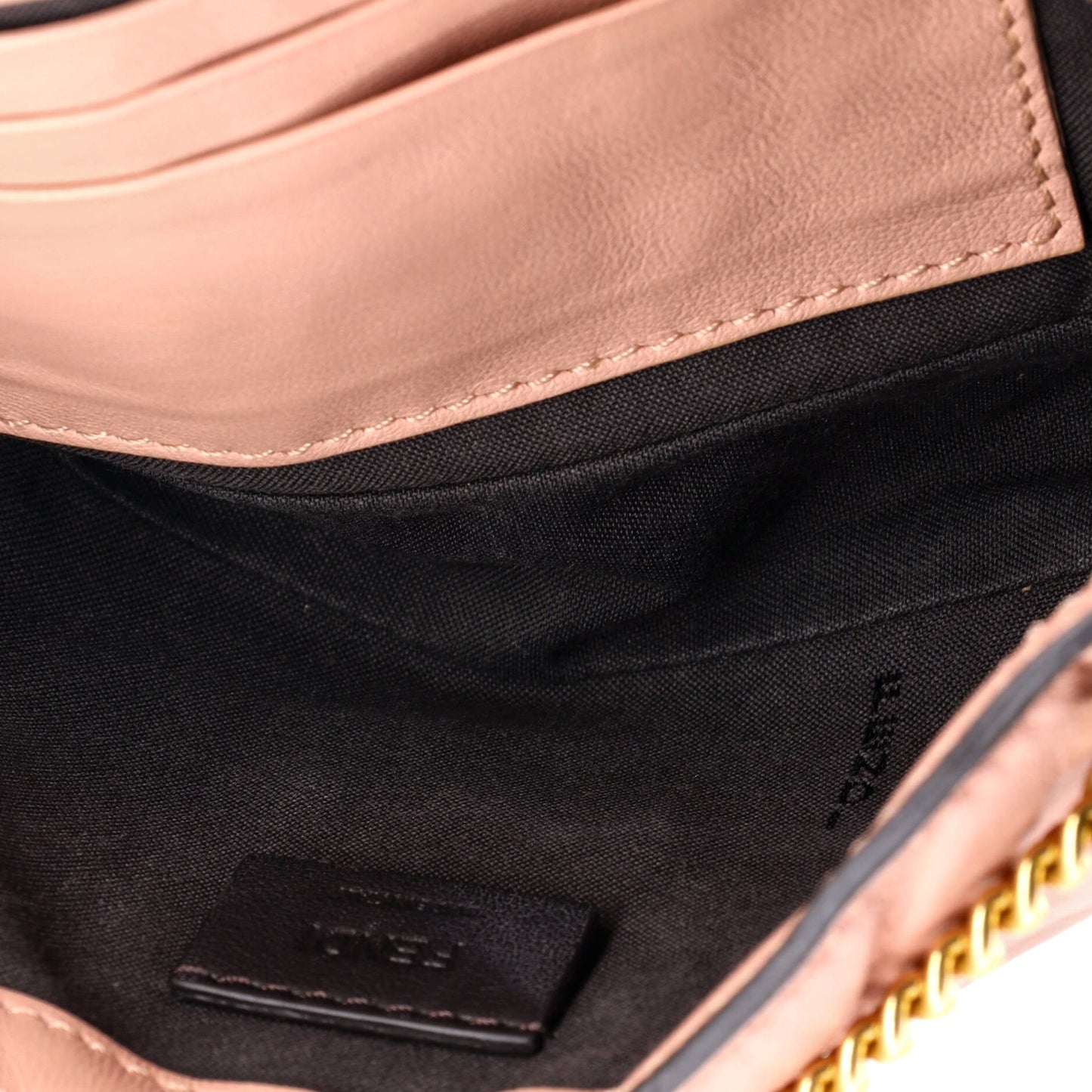 Baguette NM Bag Zucca Embossed Leather Mini