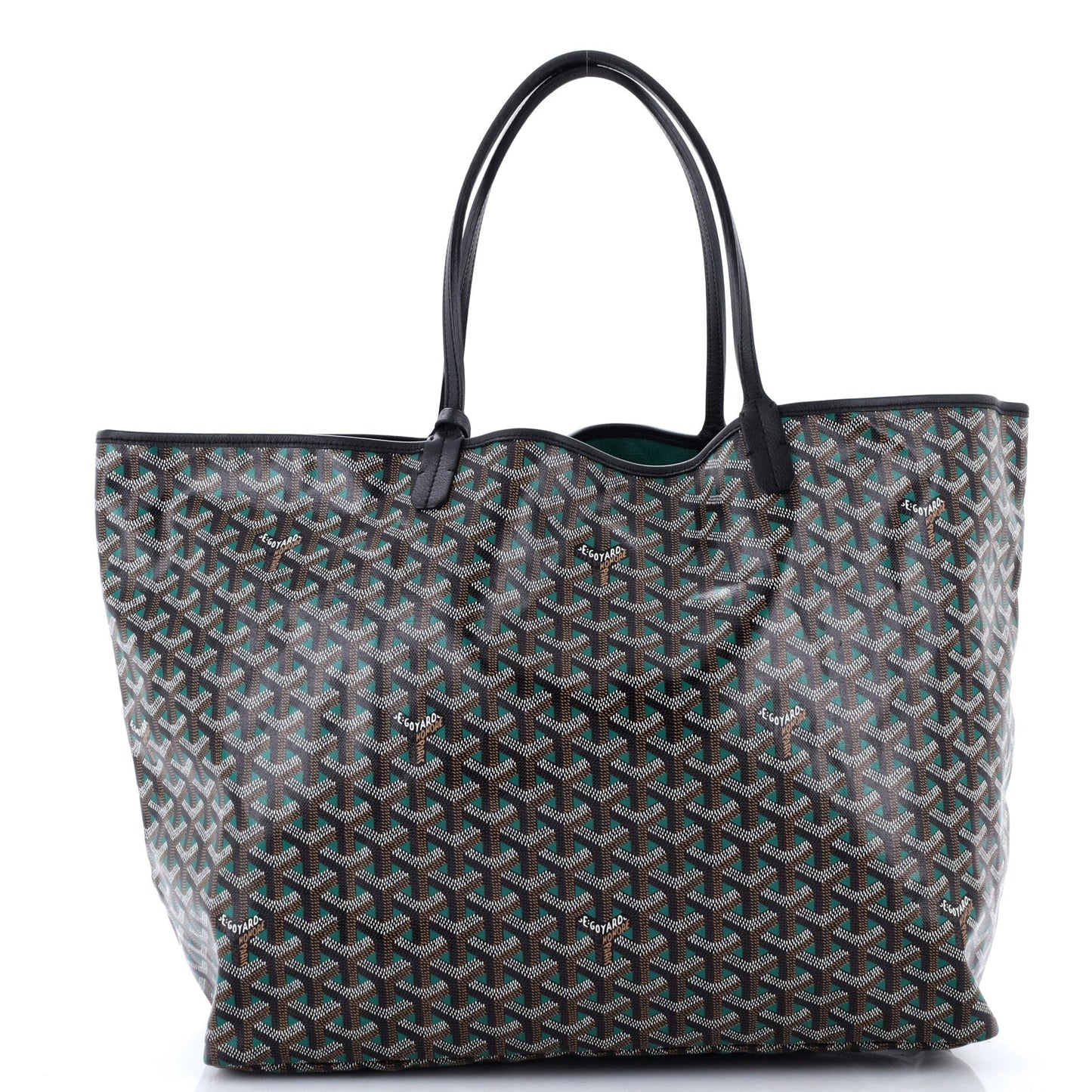 Saint Louis Tote Claire Voie Coated Canvas GM