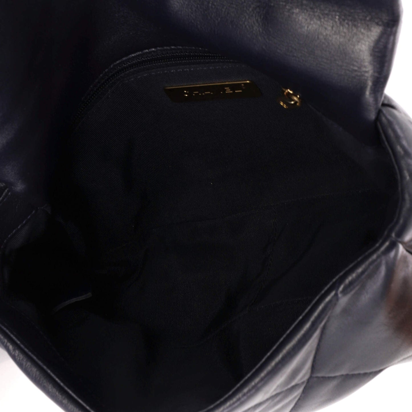 19 Flap Bag Quilted Leather Medium