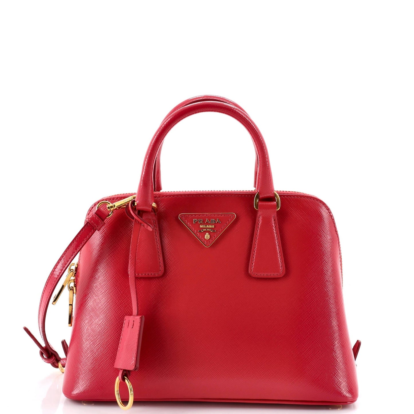 Promenade Bag Vernice Saffiano Leather Small