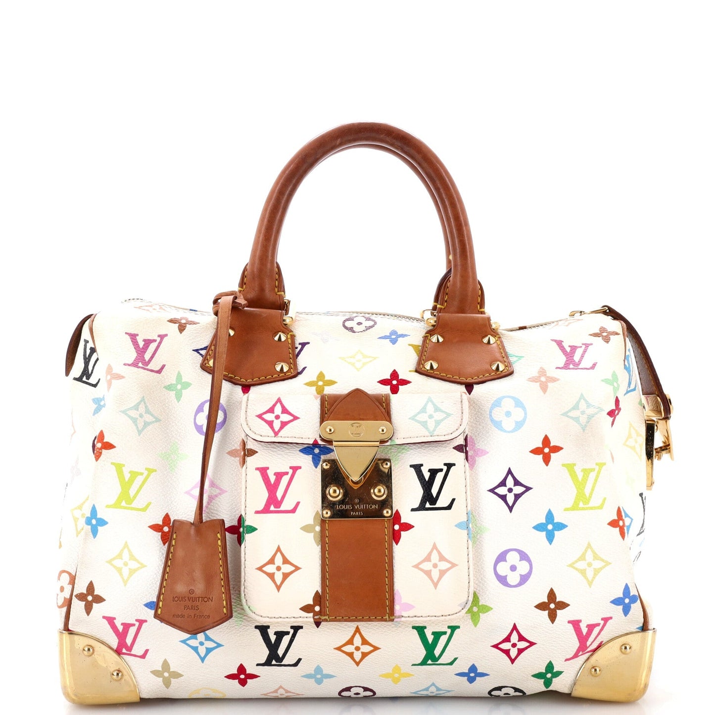 Speedy Handbag Monogram Multicolor 30