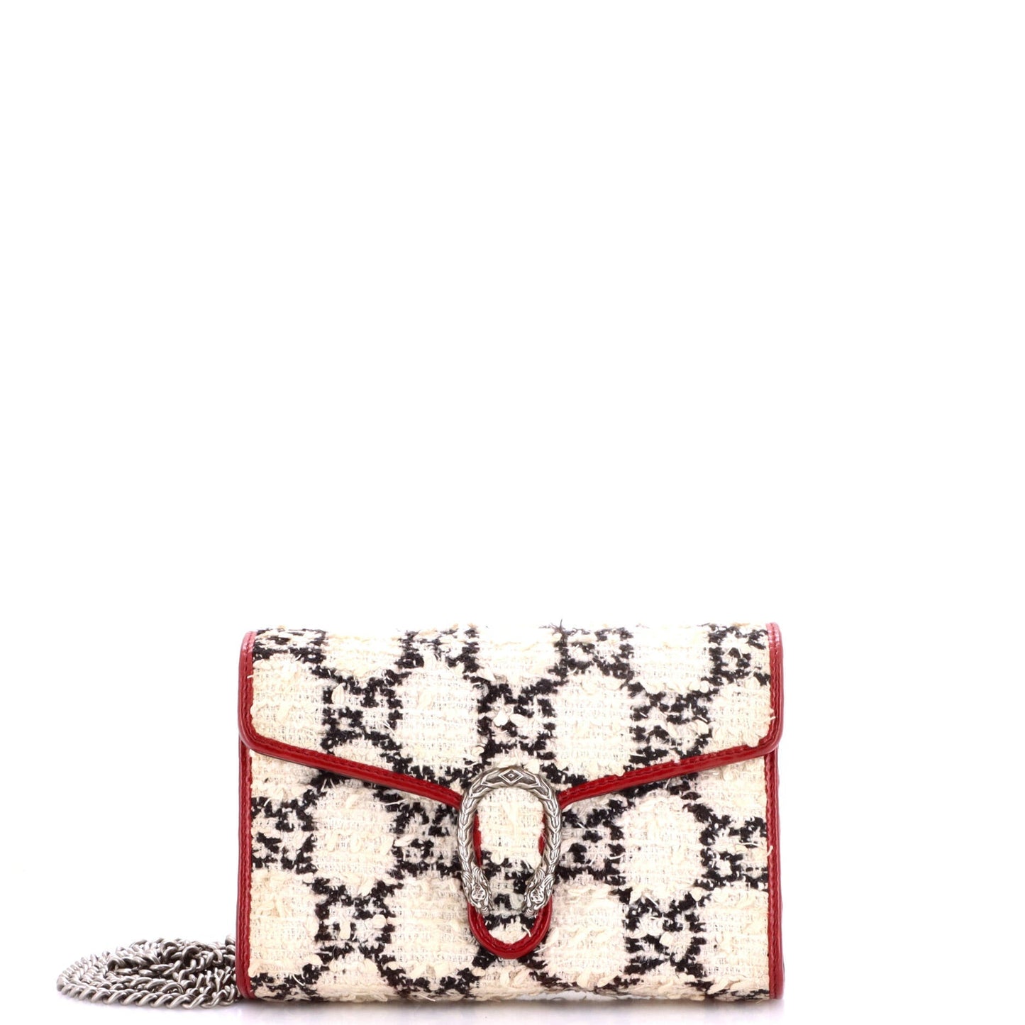 Dionysus Chain Wallet GG Tweed Small