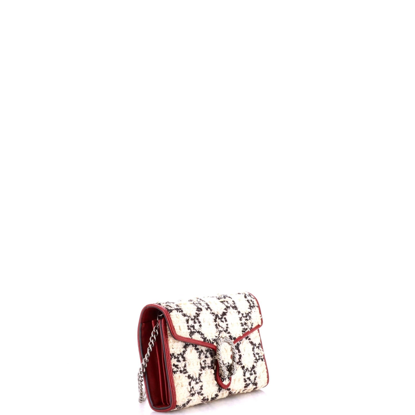 Dionysus Chain Wallet GG Tweed Small