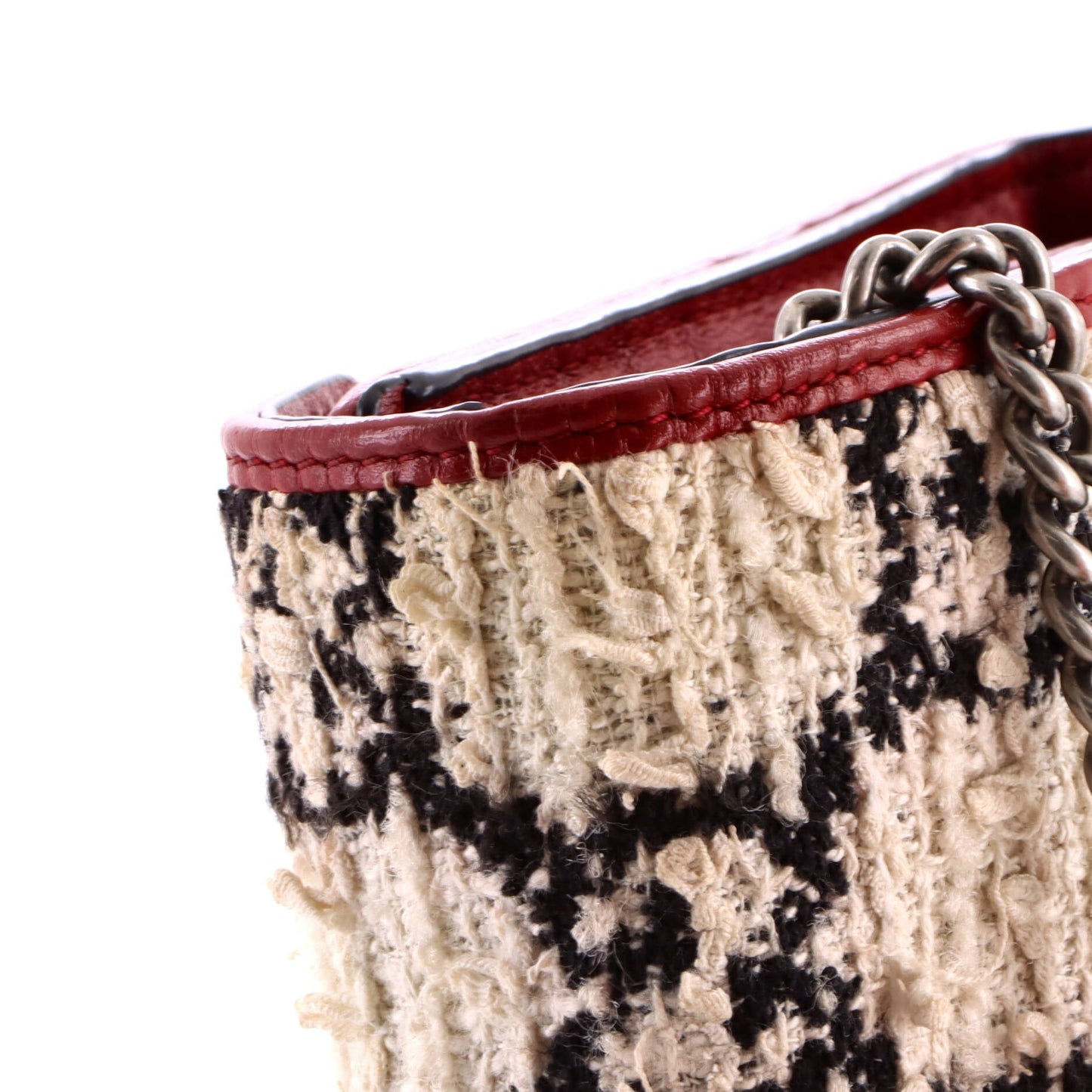 Dionysus Chain Wallet GG Tweed Small
