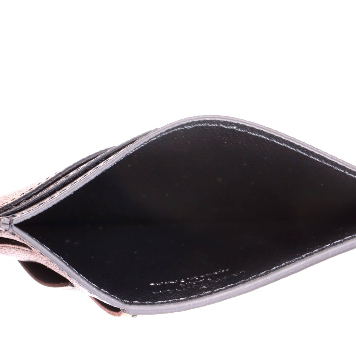 Neo Card Holder Macassar Monogram Canvas
