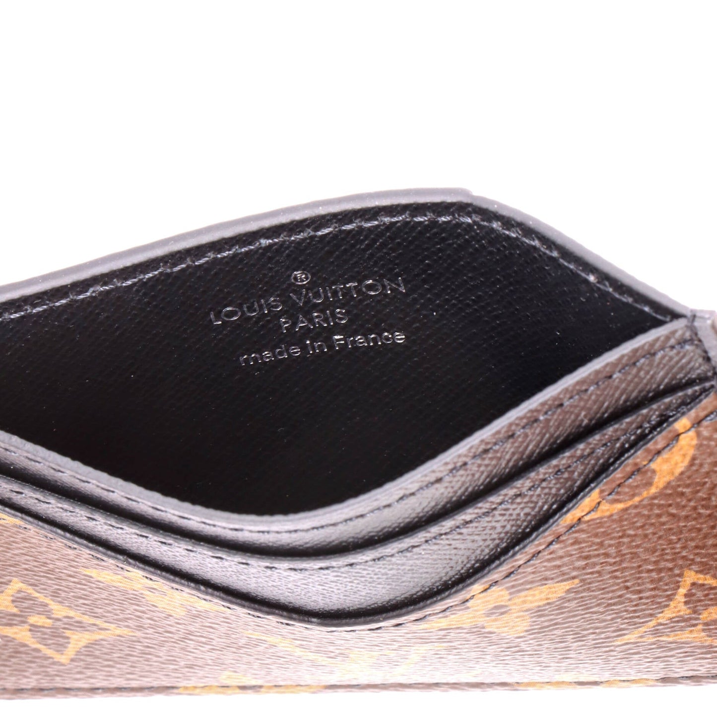 Neo Card Holder Macassar Monogram Canvas