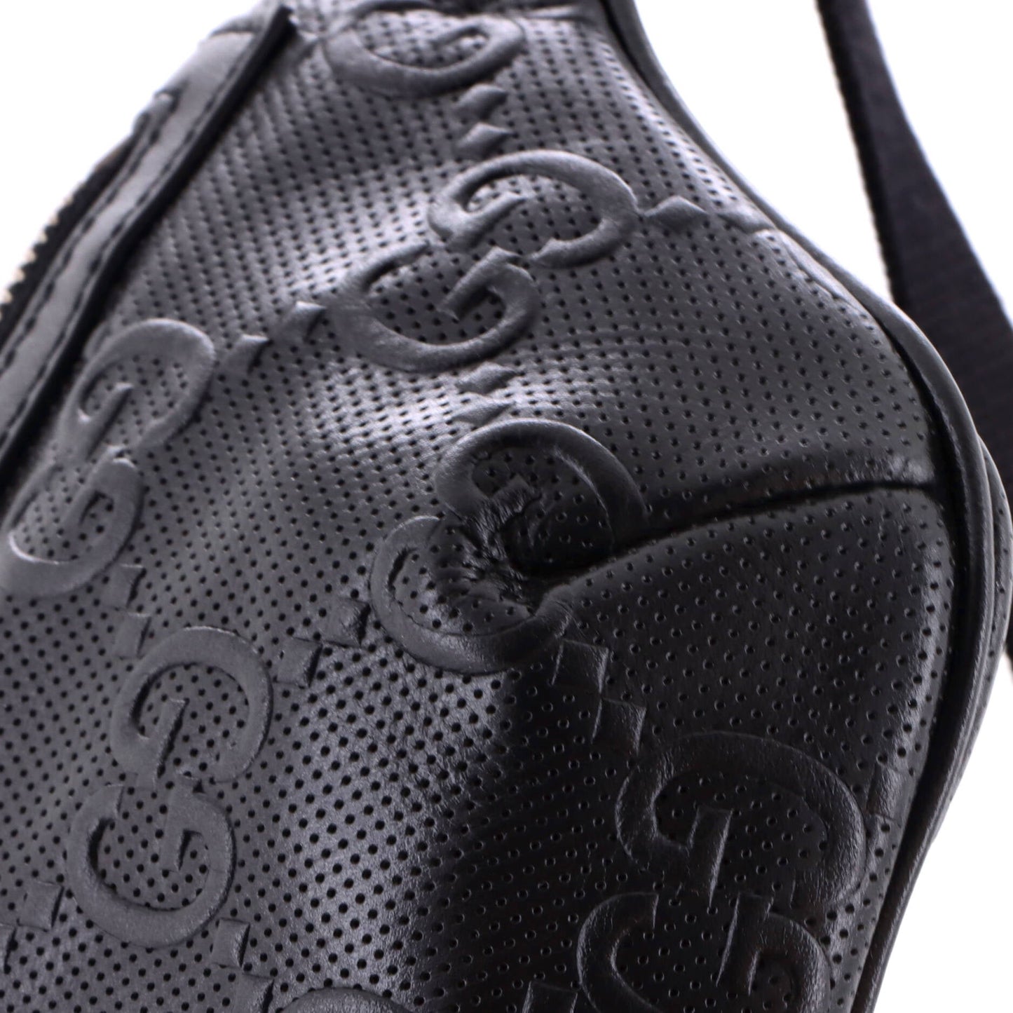 Belt Bag GG Embossed Perforated Leather Small