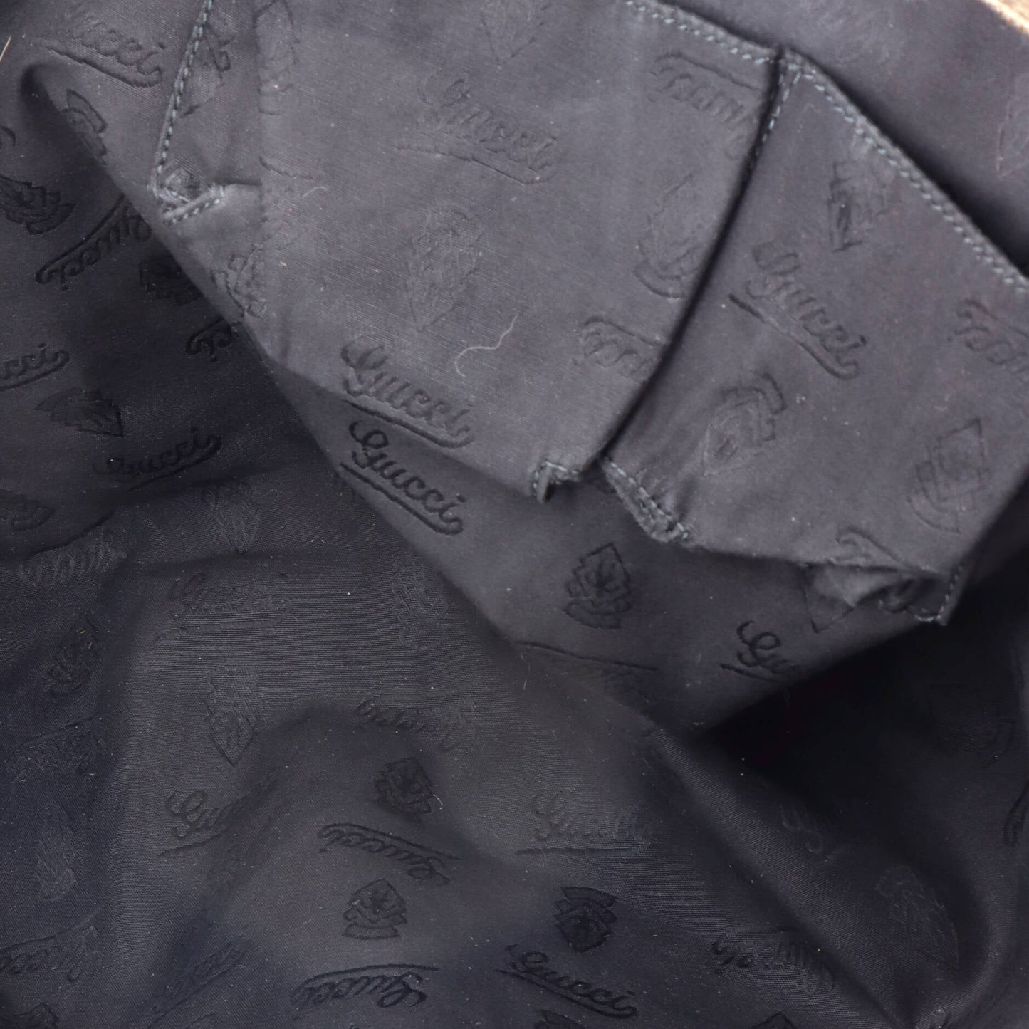 Plus Tote GG Coated Canvas with Leather Medium