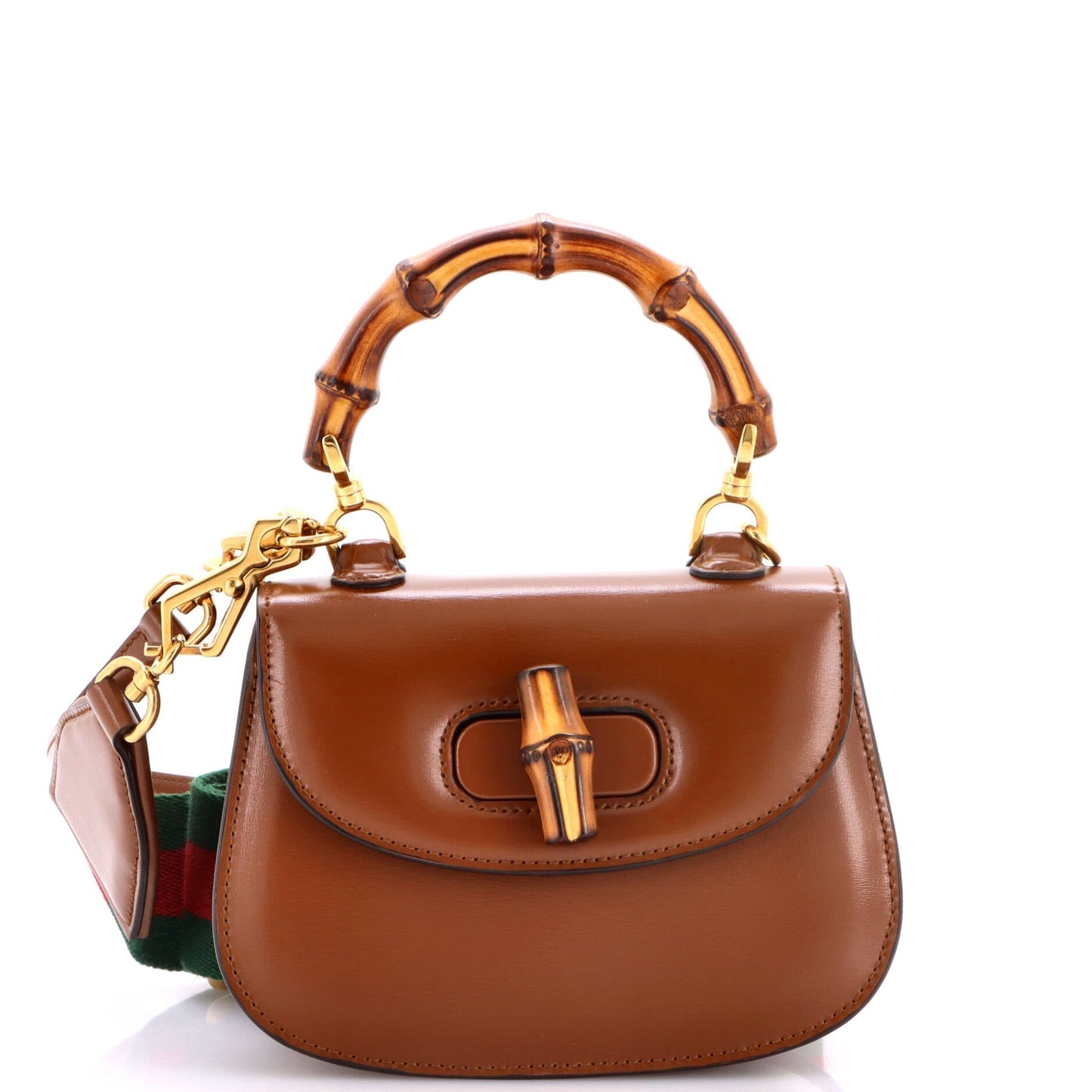 Bamboo 1947 Top Handle Bag Leather Mini