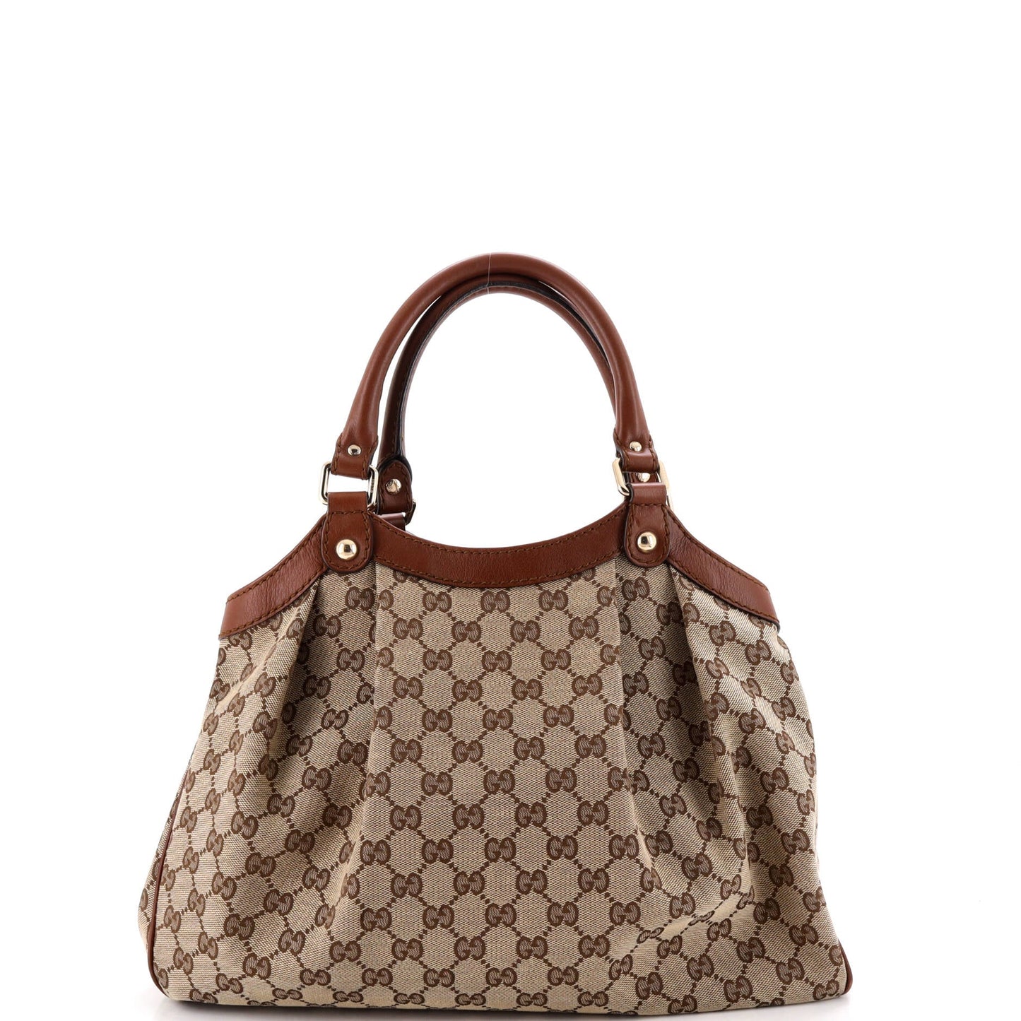 Sukey Tote GG Canvas with Leather Medium