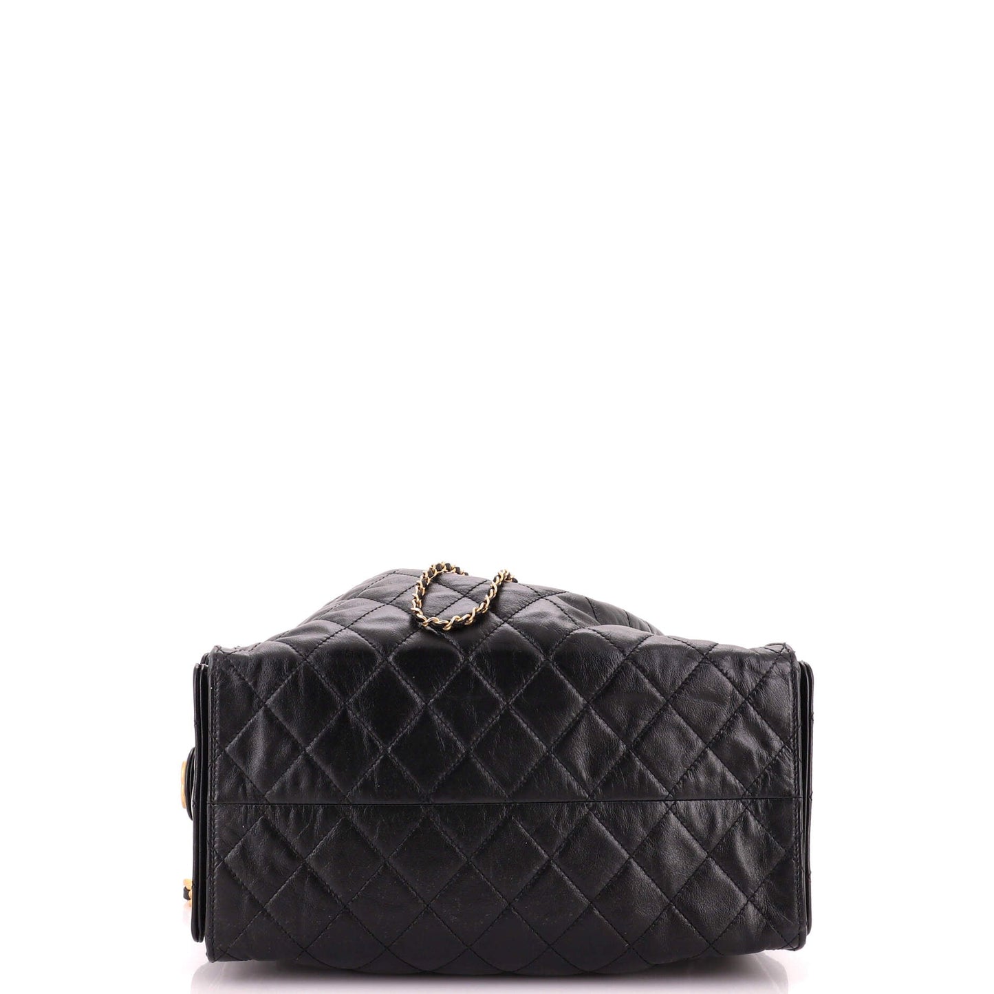 25 Hobo Bag Quilted Shiny Crumpled Calfskin Medium