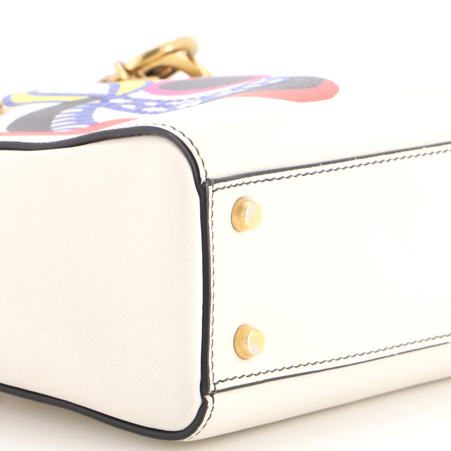 Lady Dior Chain Bag Limited Edition Niki de Saint Phalle Printed Leather Mini