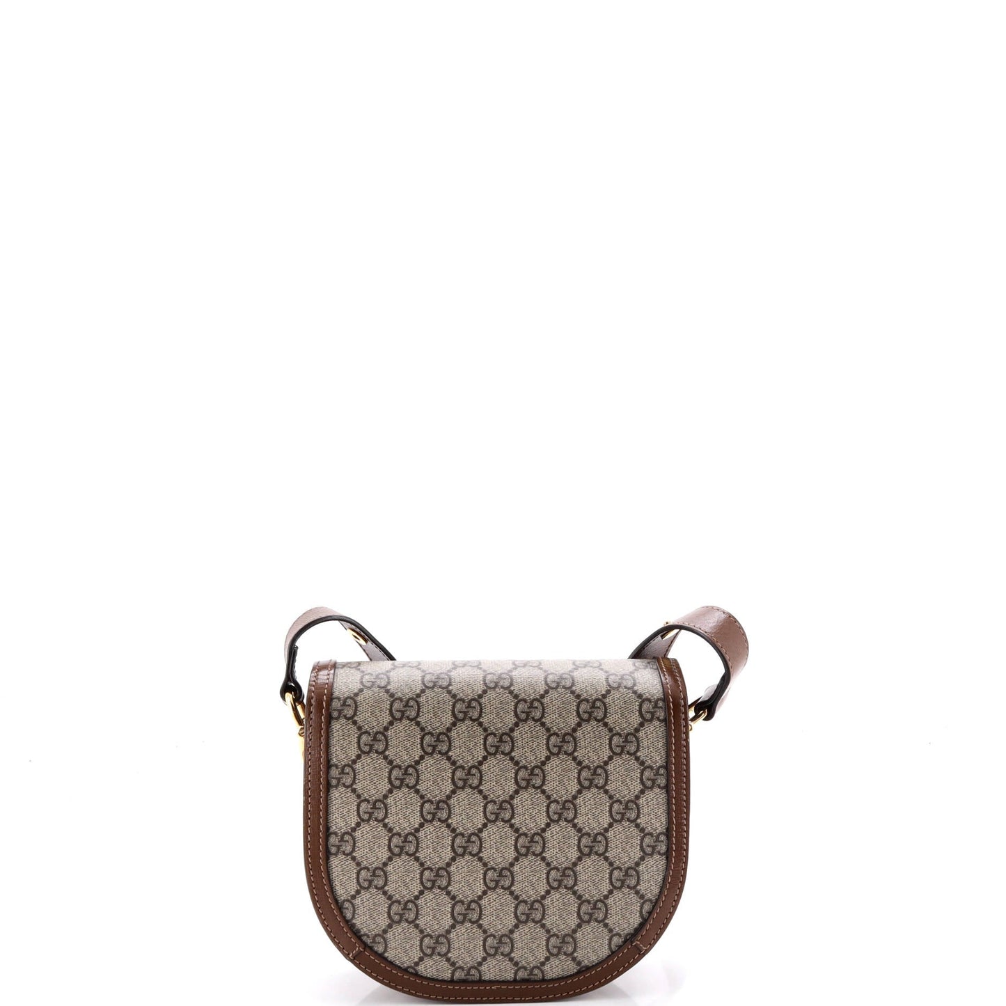 Horsebit 1955 Rounded Shoulder Bag GG Coated Canvas and Leather Mini