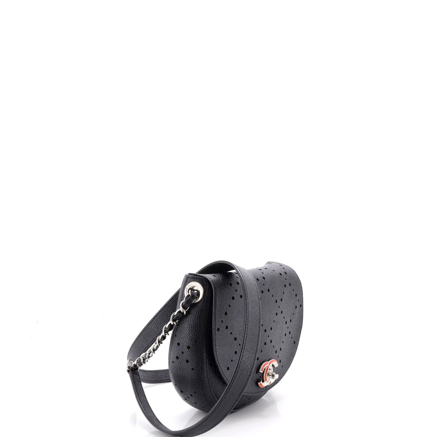 Saddle Bag Perforated Caviar
