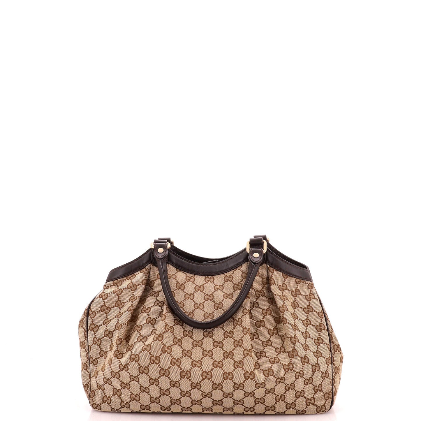 Sukey Tote GG Canvas with Leather Medium