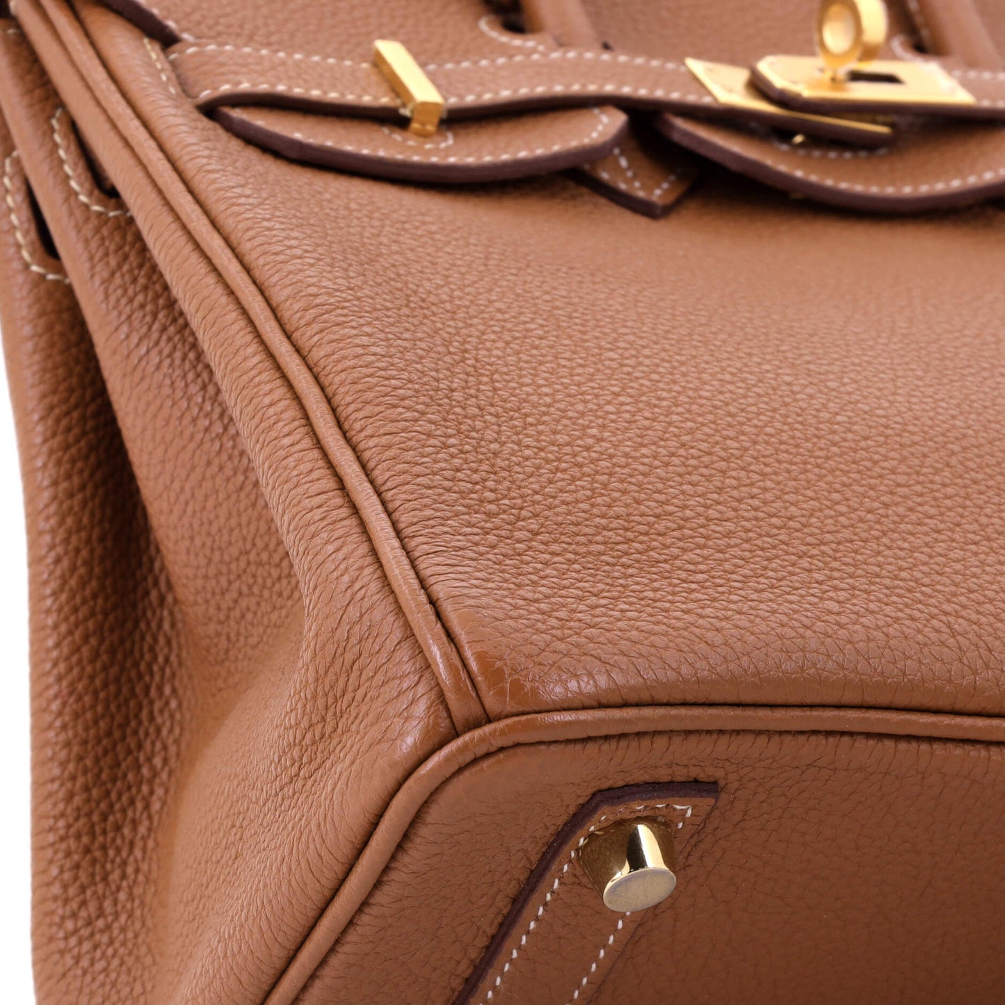 Birkin Handbag Gold Togo with Gold Hardware 25