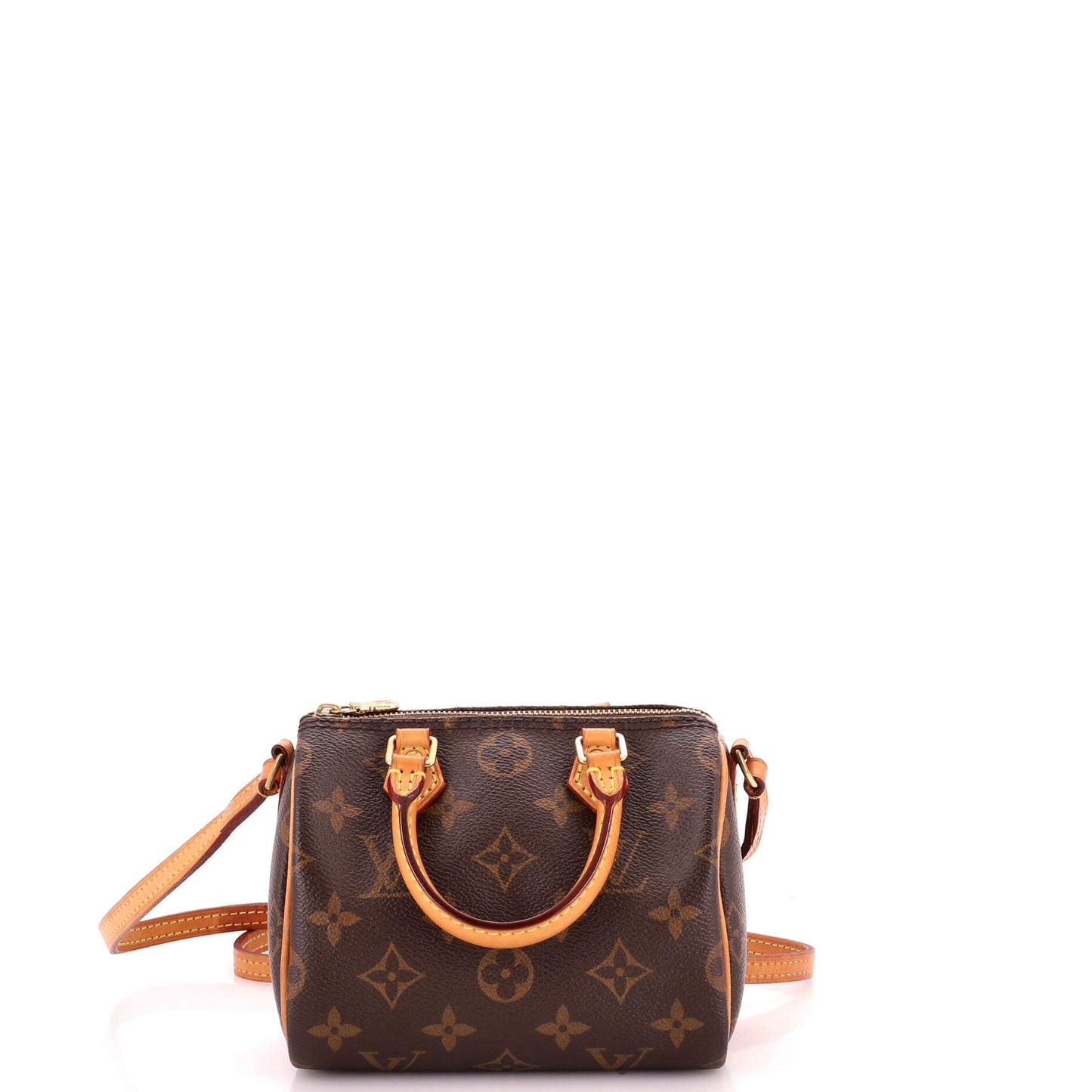 Speedy Bandouliere Bag Monogram Canvas Nano