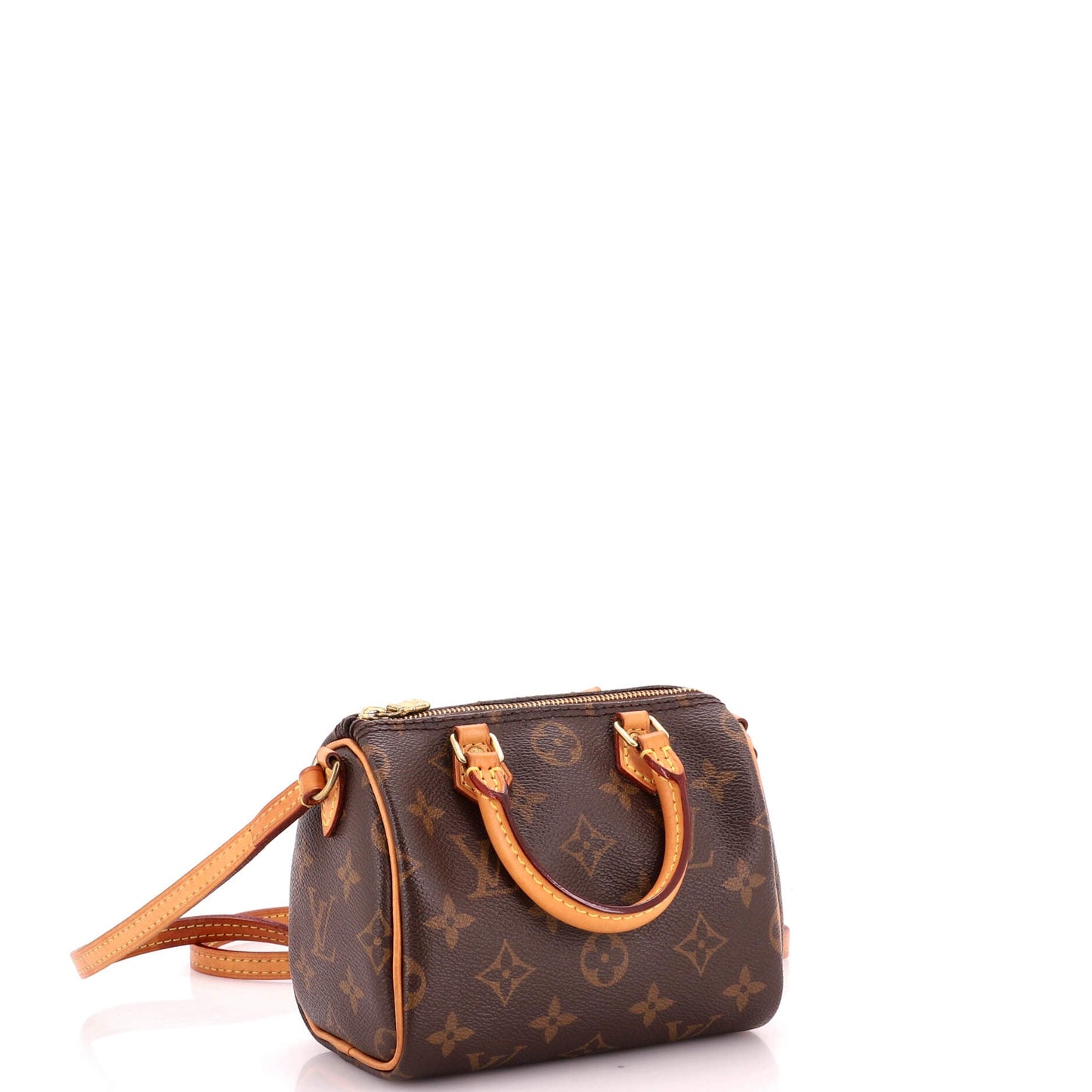 Speedy Bandouliere Bag Monogram Canvas Nano