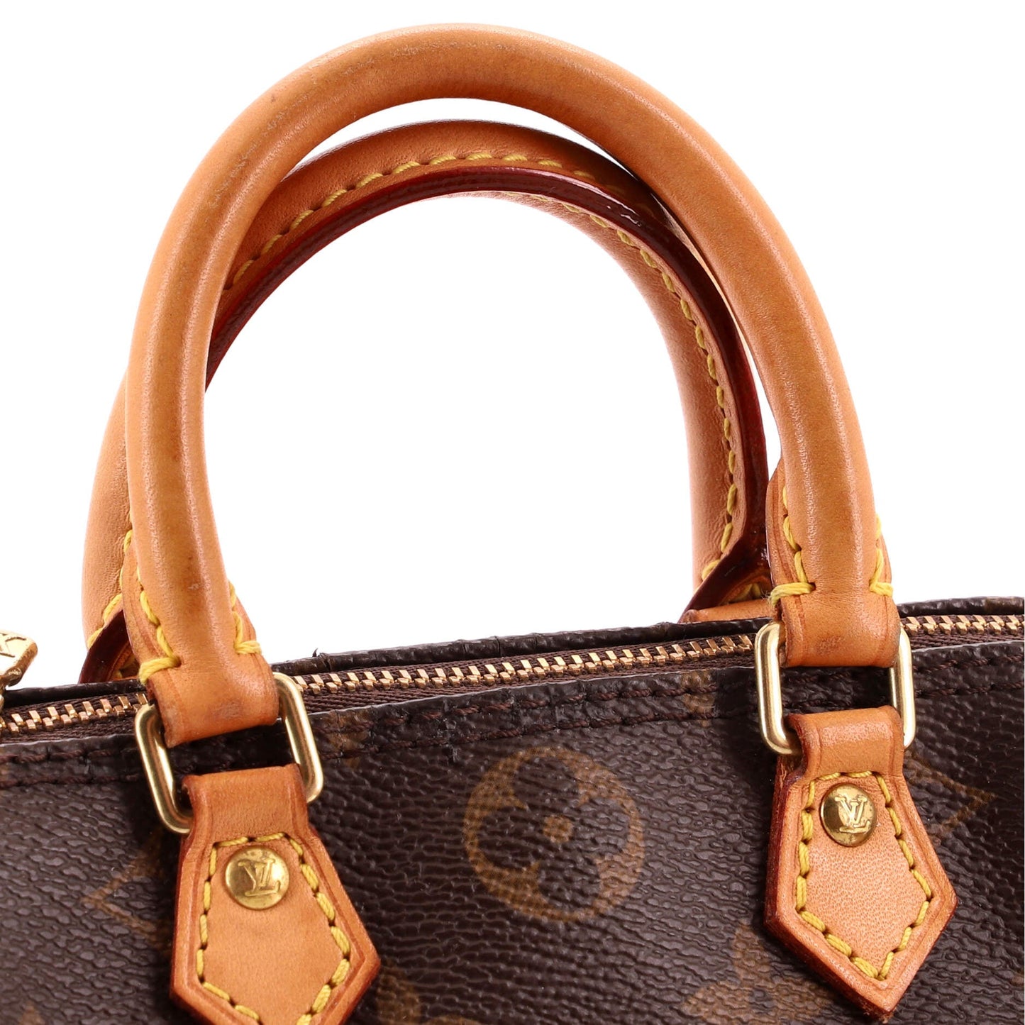 Speedy Bandouliere Bag Monogram Canvas Nano