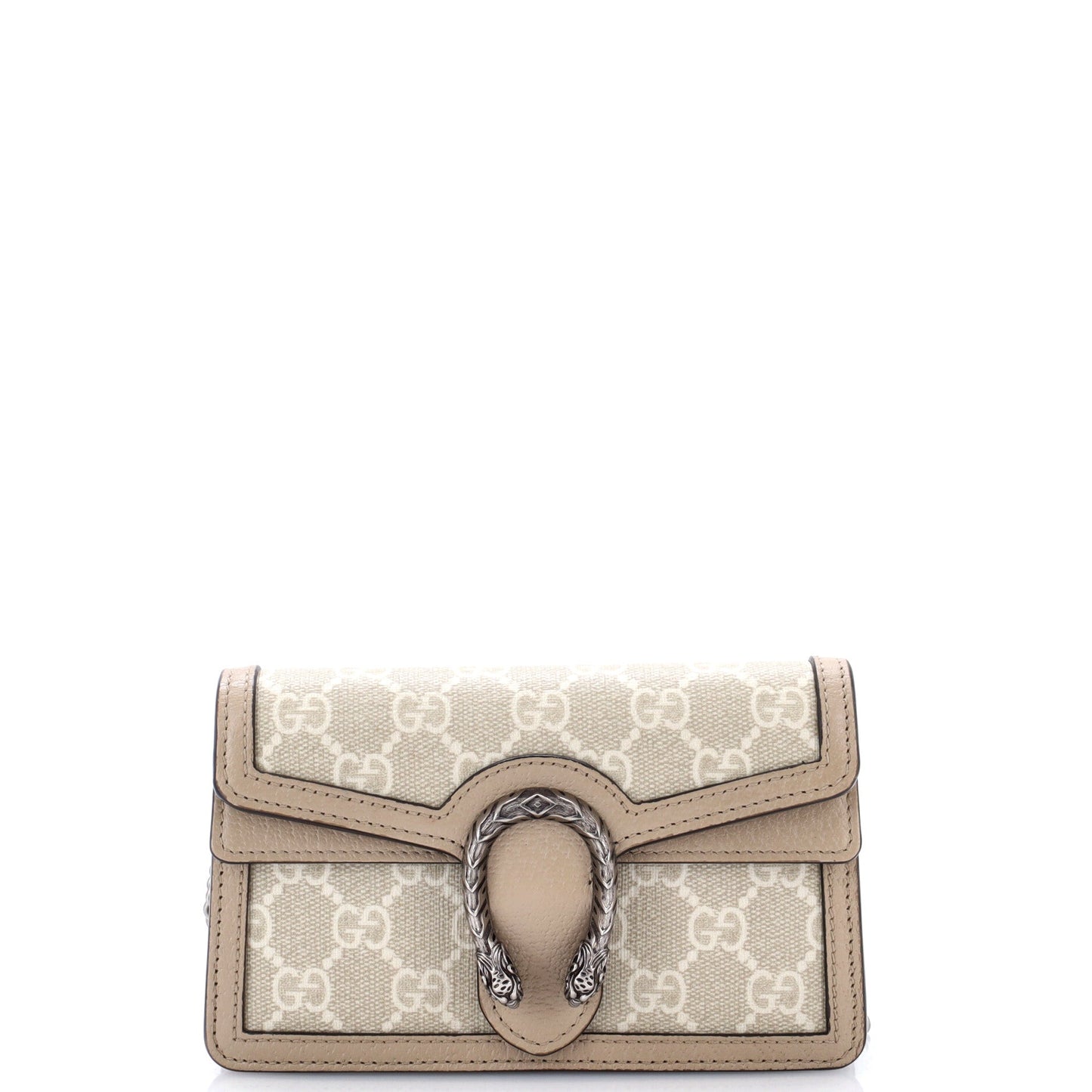 Dionysus Bag GG Coated Canvas with Leather Super Mini