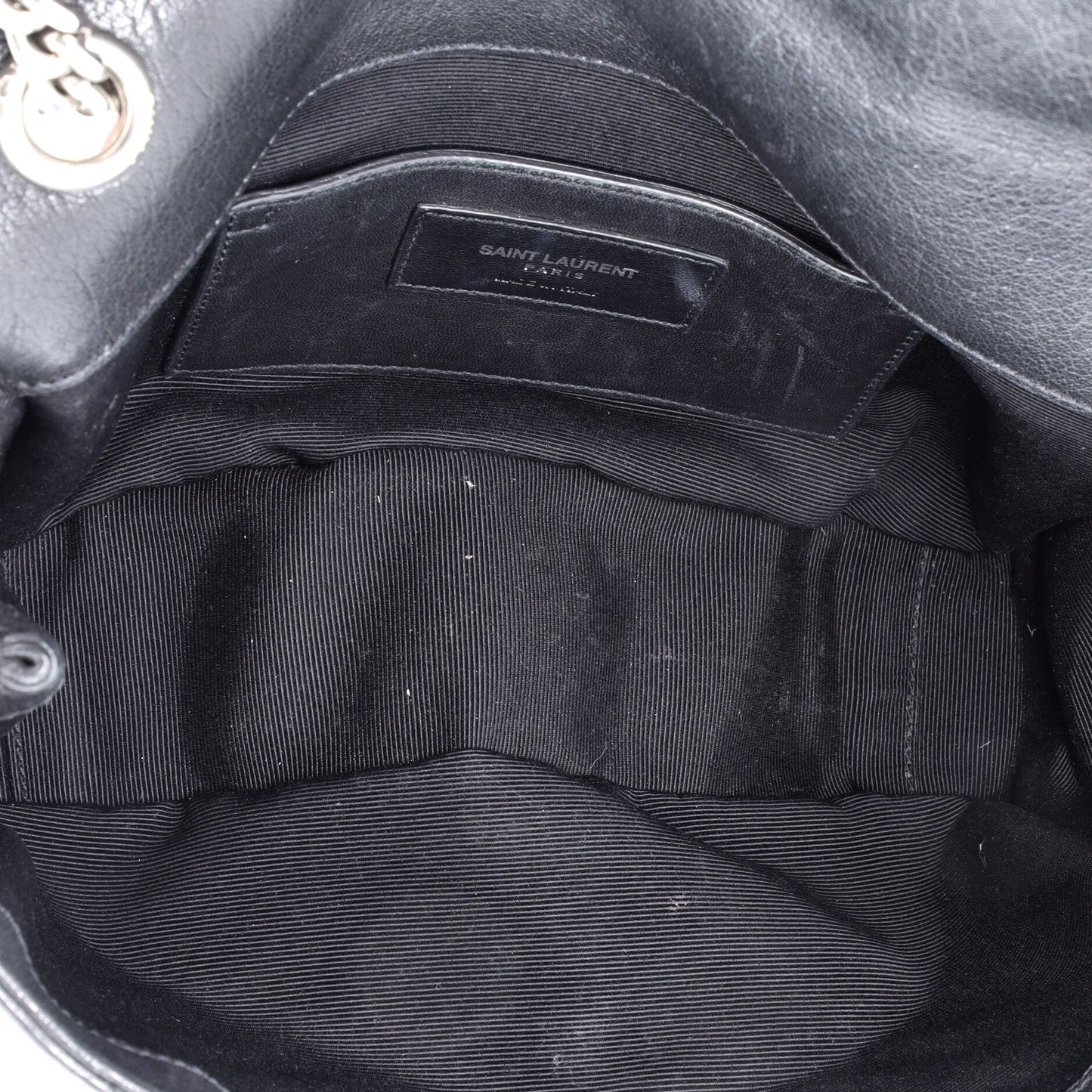 Classic Monogram Slouchy Envelope Satchel Matelasse Chevron Leather Medium