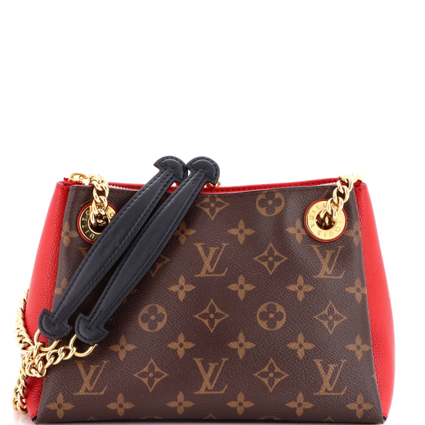 Surene Handbag Monogram Canvas with Leather BB
