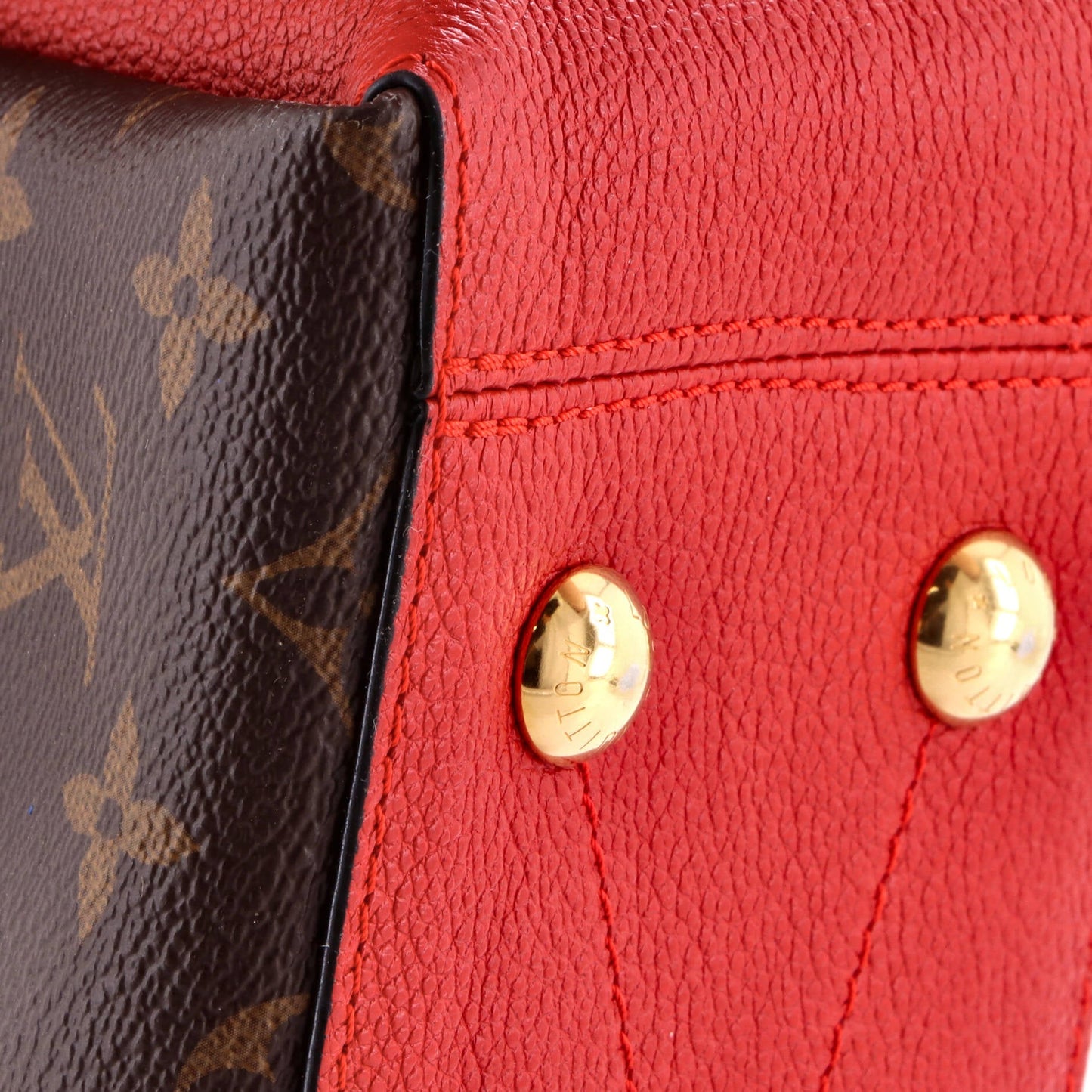 Surene Handbag Monogram Canvas with Leather BB