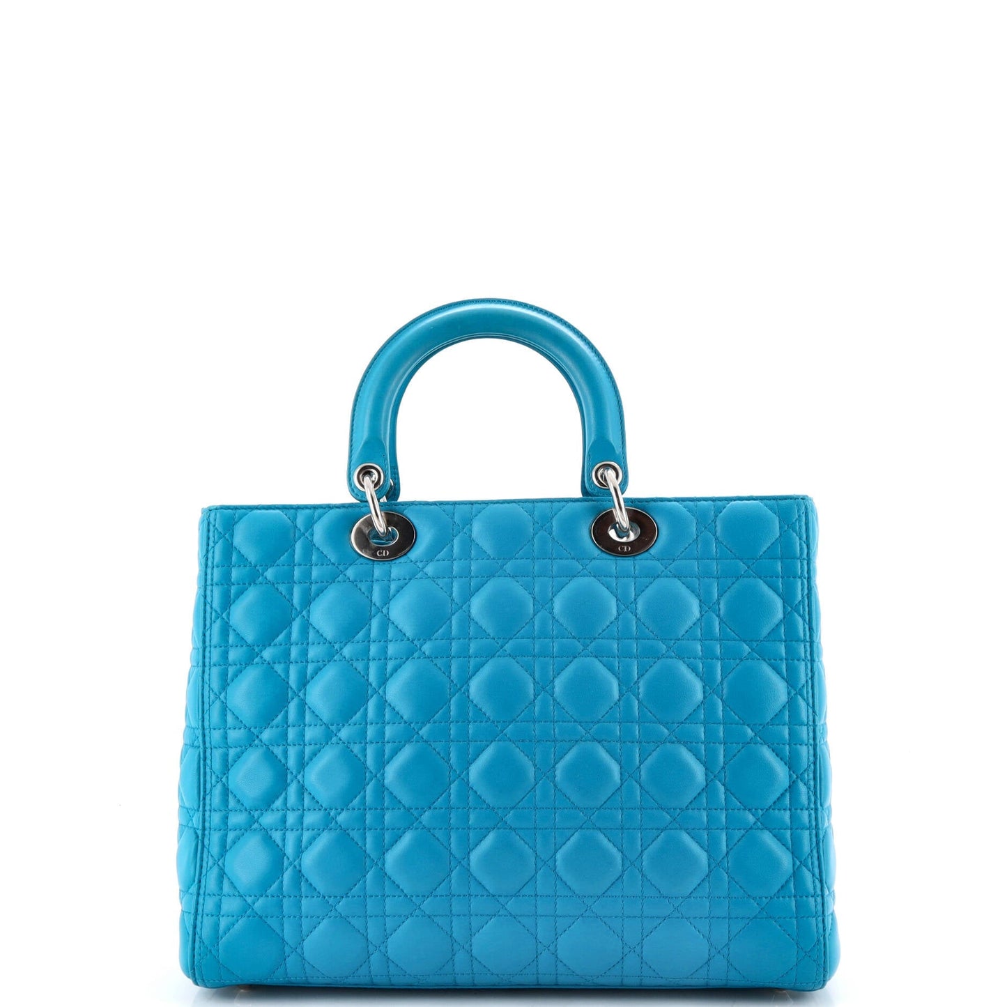Lady Dior Bag Cannage Quilt Lambskin Large