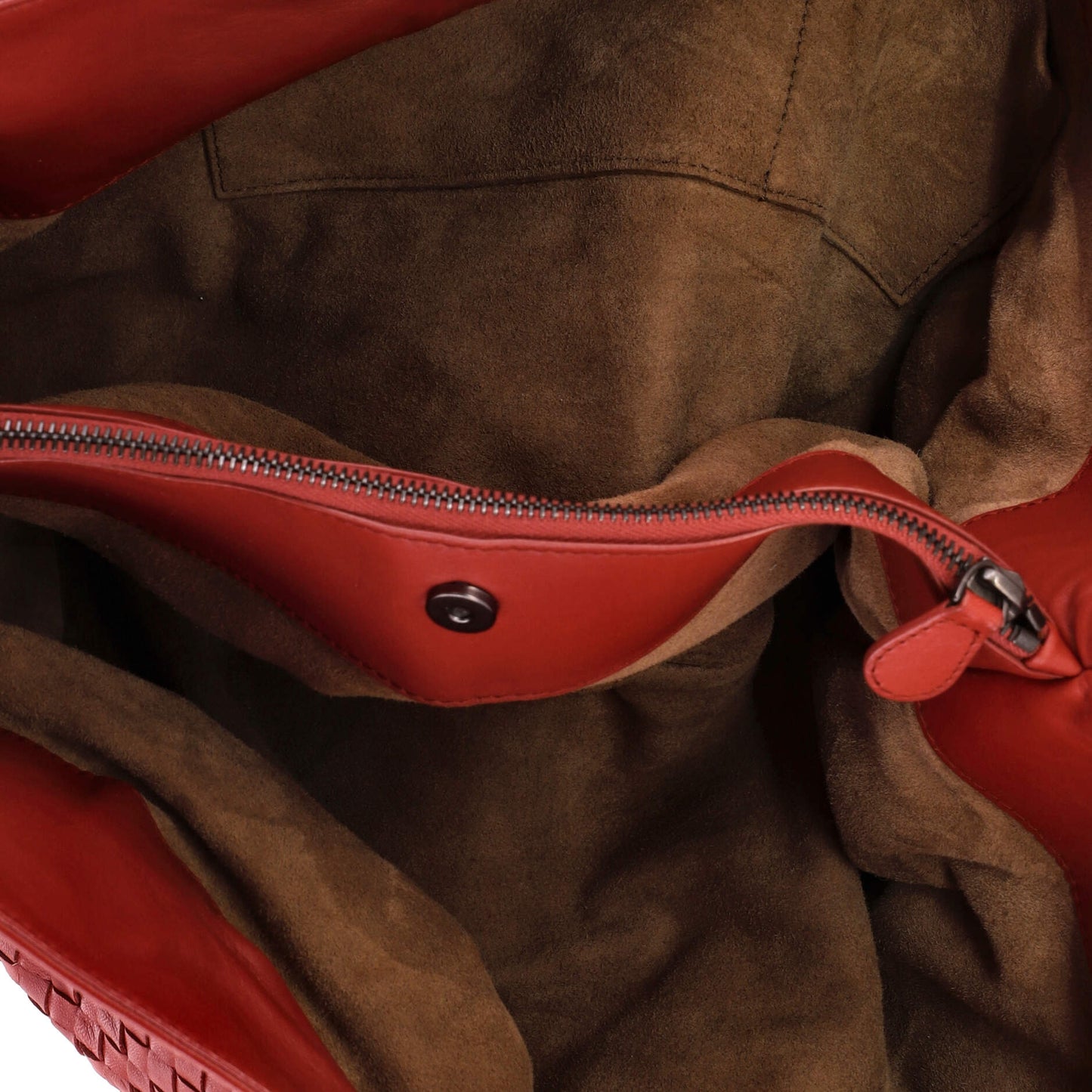 Double Chain Tote Intrecciato Nappa Large
