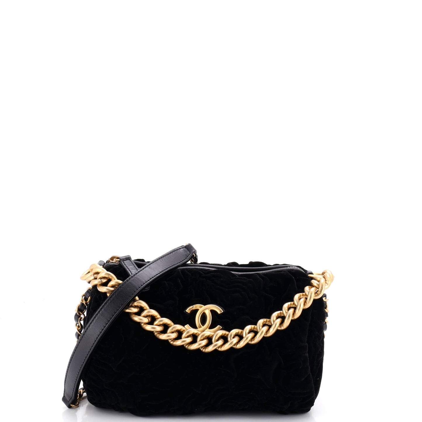 CC 2-Way Zip Bowler Camellia Velvet