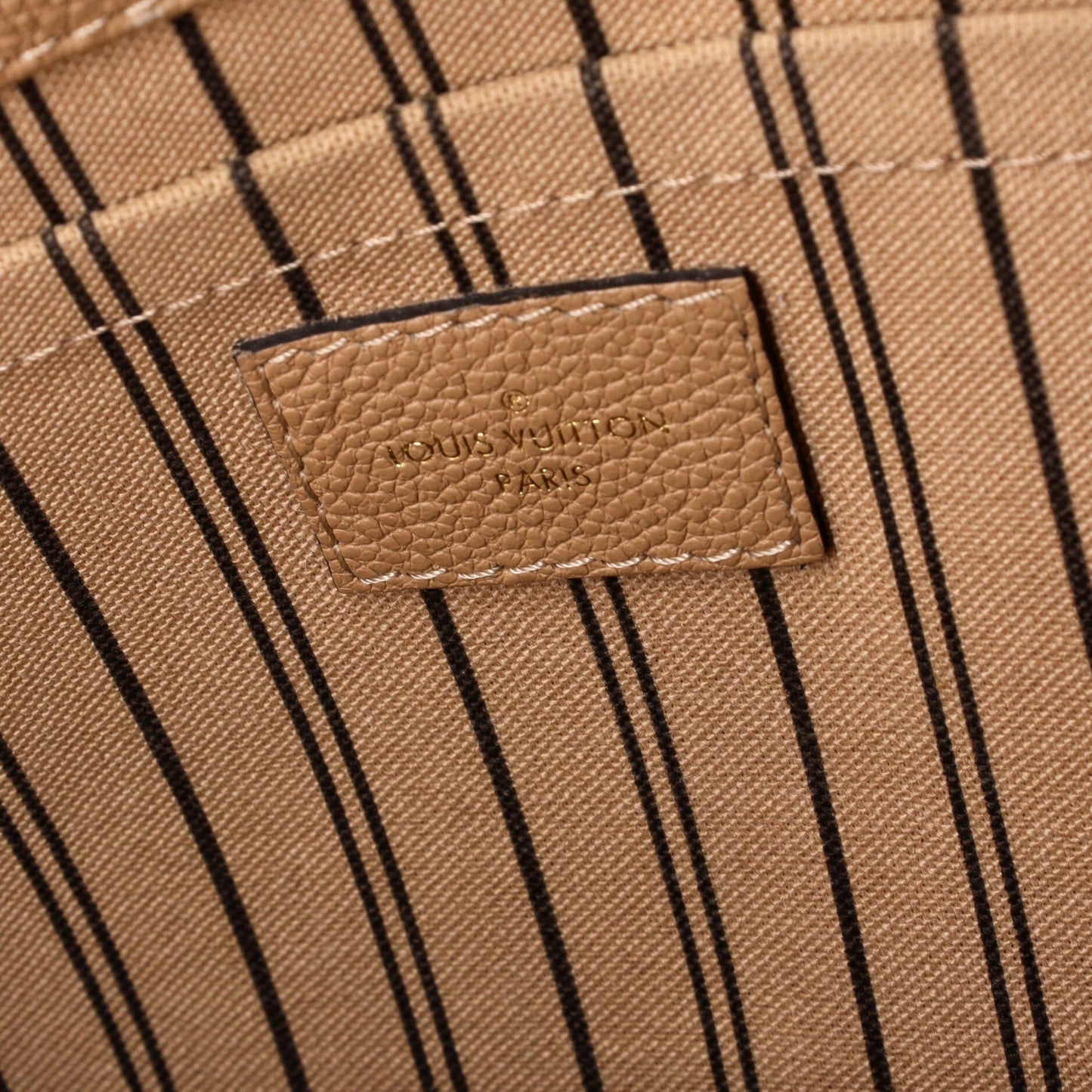 Montaigne Handbag Monogram Empreinte Leather MM