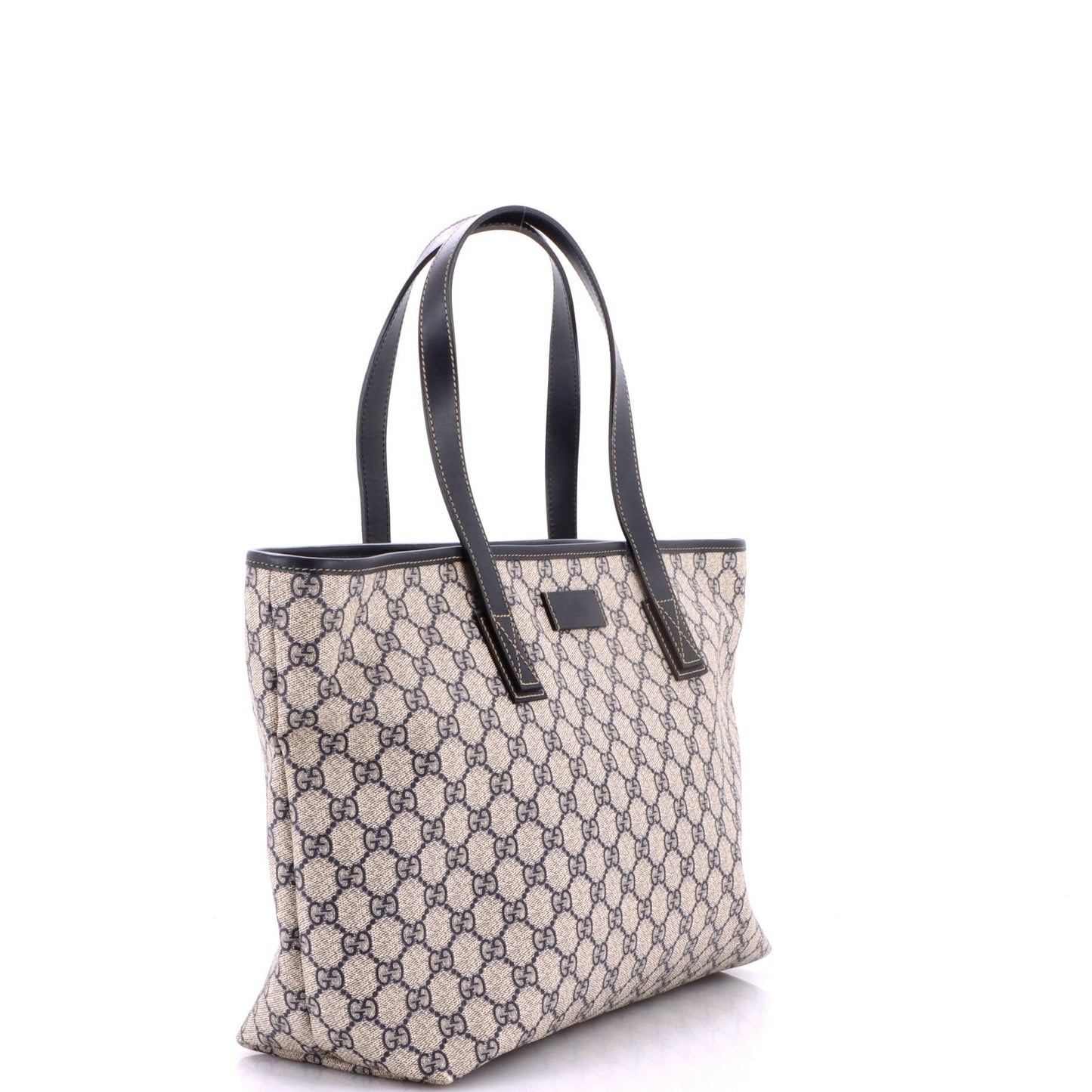 Plus Tote GG Coated Canvas with Leather Medium