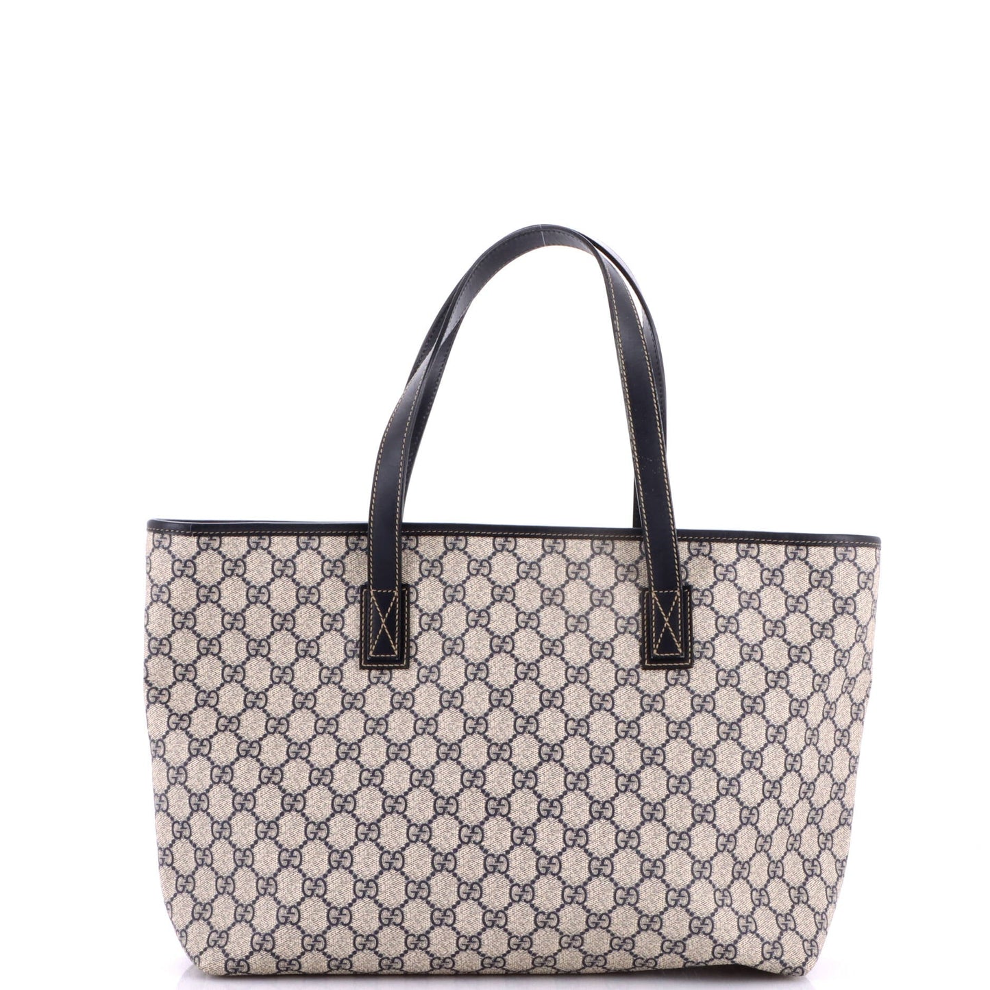 Plus Tote GG Coated Canvas with Leather Medium