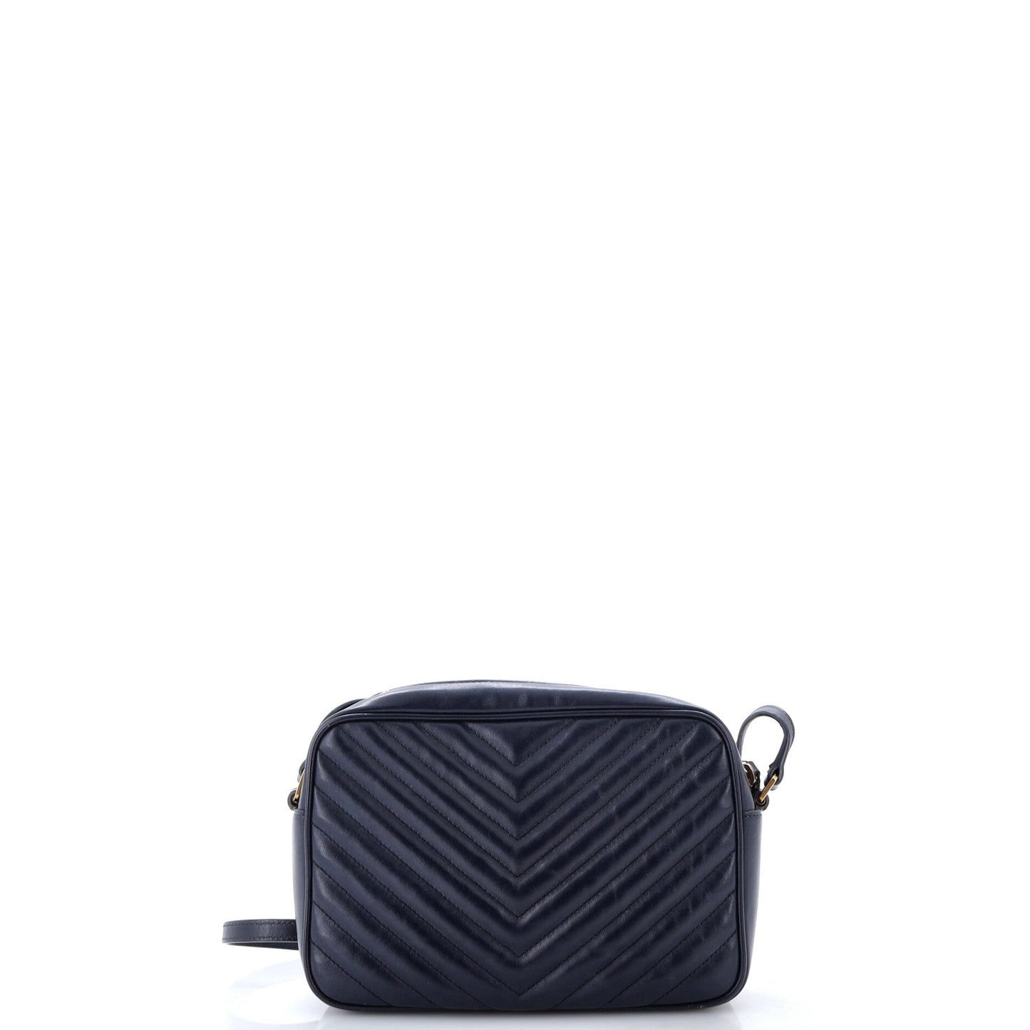 Lou Camera Bag Matelasse Chevron Leather Small