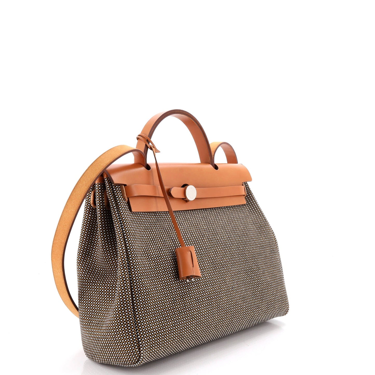 Herbag Zip Criss Viking Toile and Leather 31