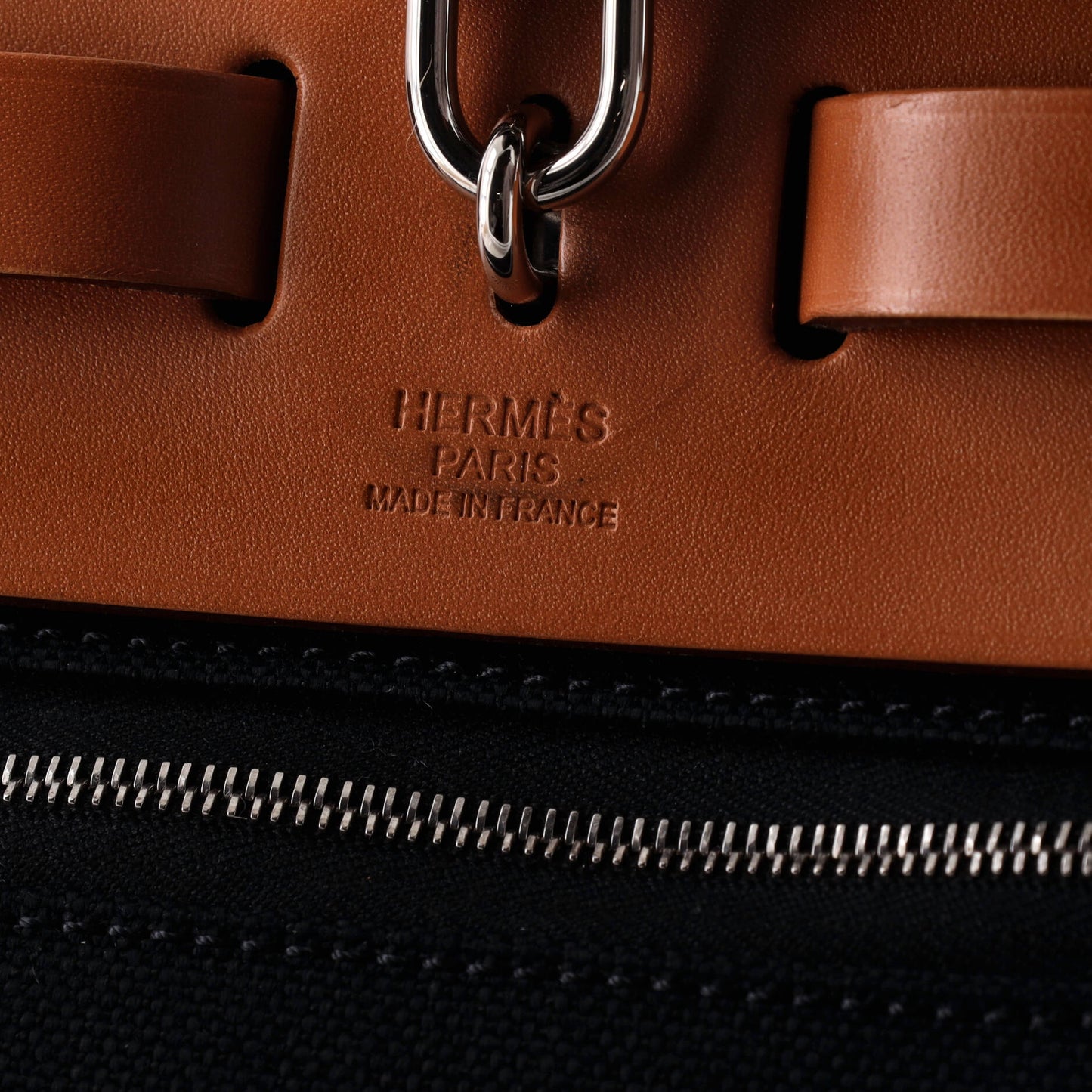 Herbag Zip Criss Viking Toile and Leather 31