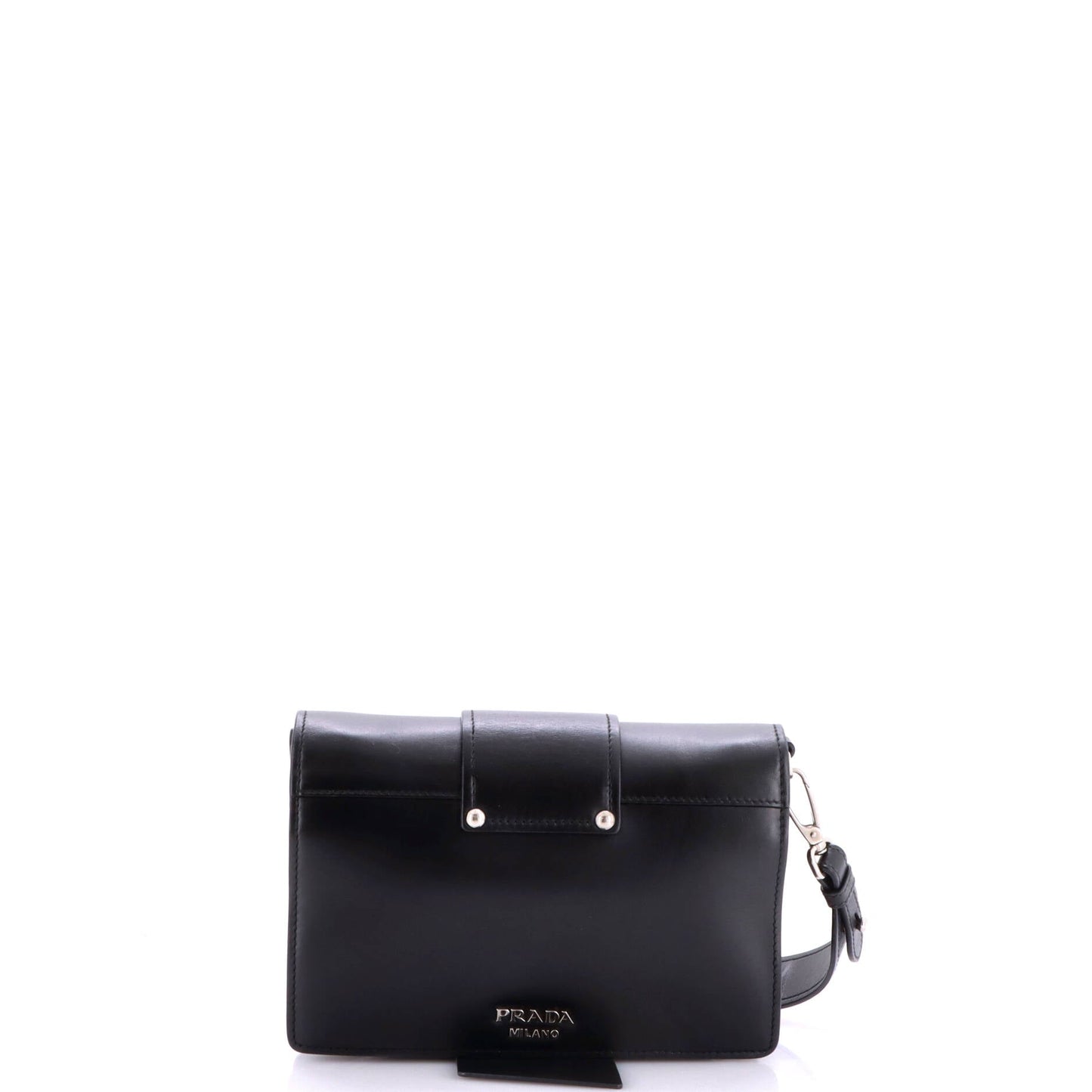 Metal Ribbon Shoulder Bag City Calfskin Small