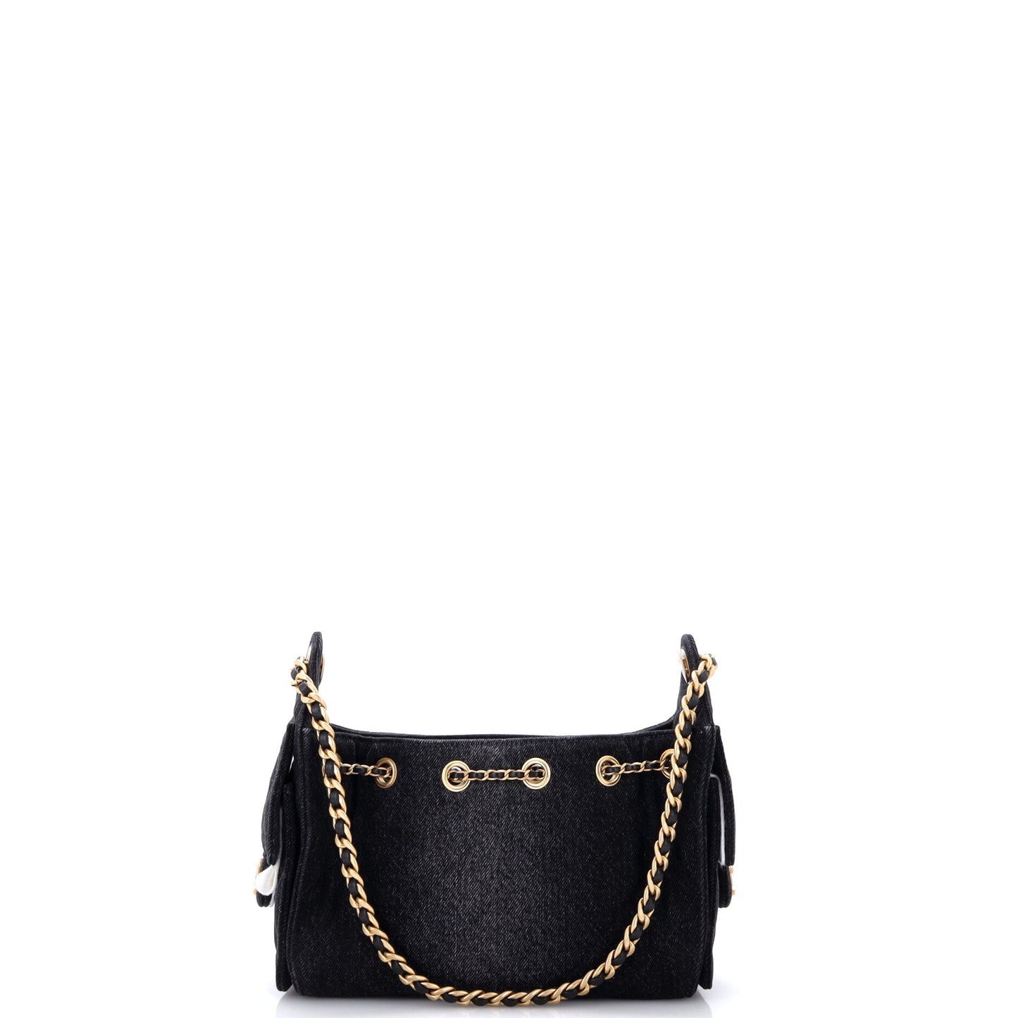 25 Hobo Bag Quilted Denim Mini