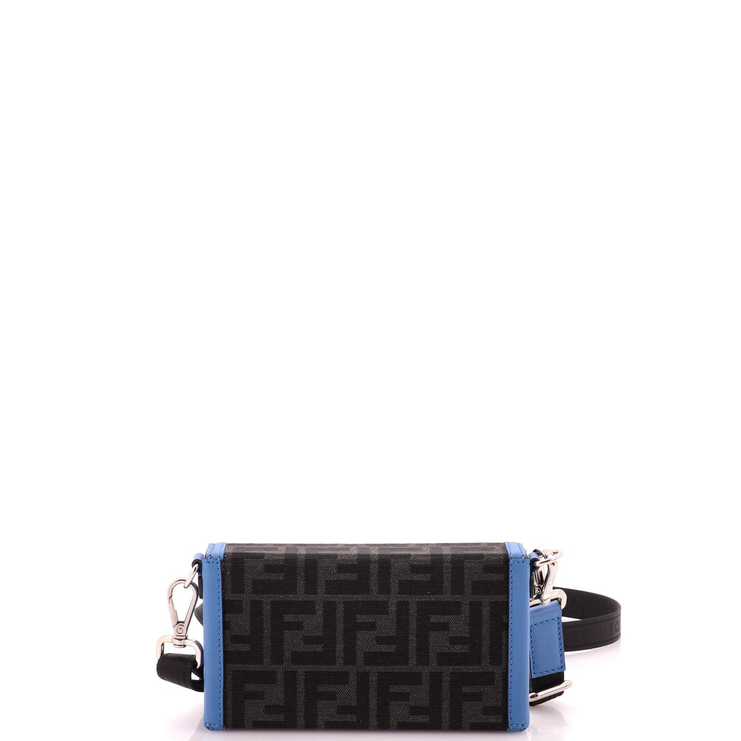 Baguette Soft Trunk Phone Pouch Zucca Canvas and Leather