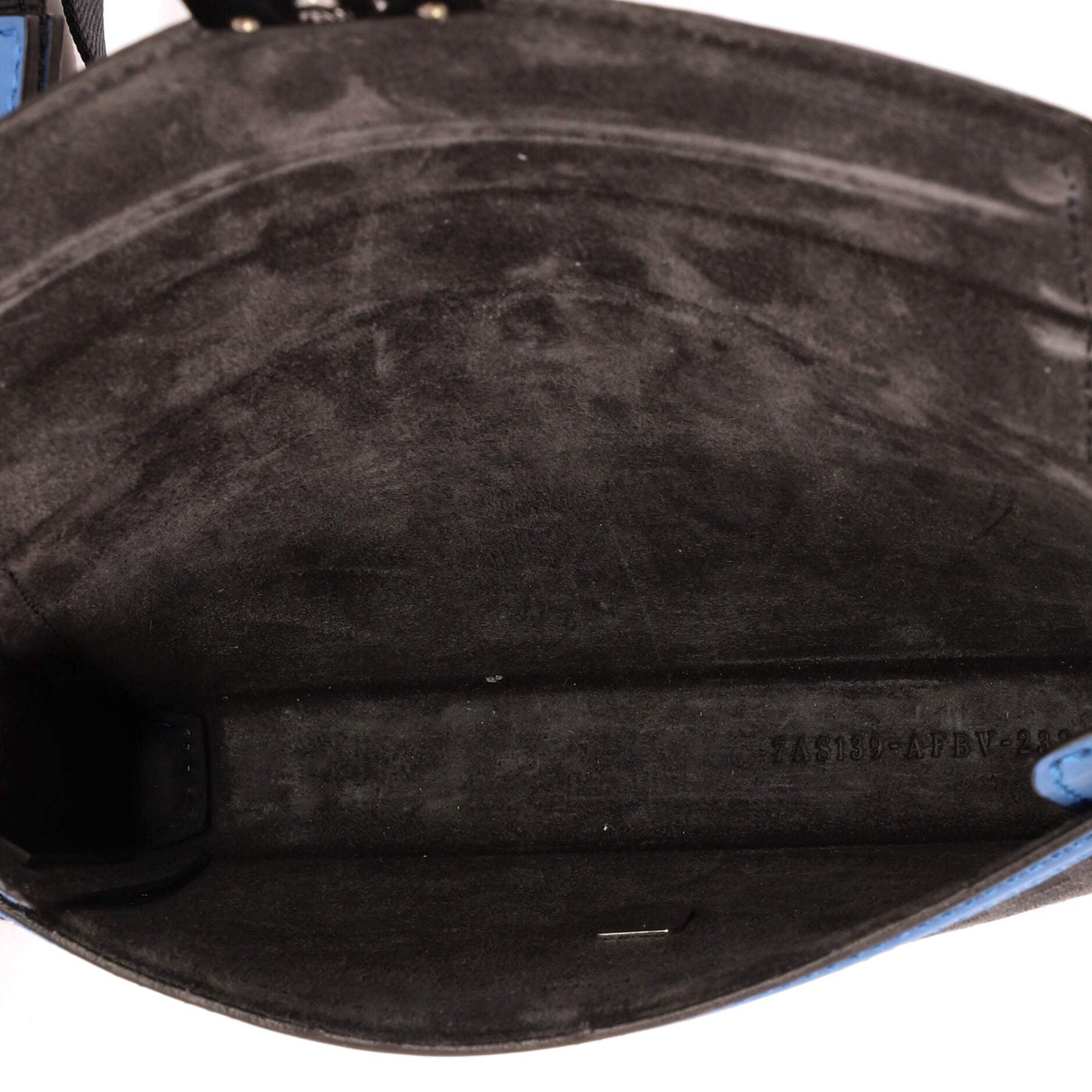Baguette Soft Trunk Phone Pouch Zucca Canvas and Leather