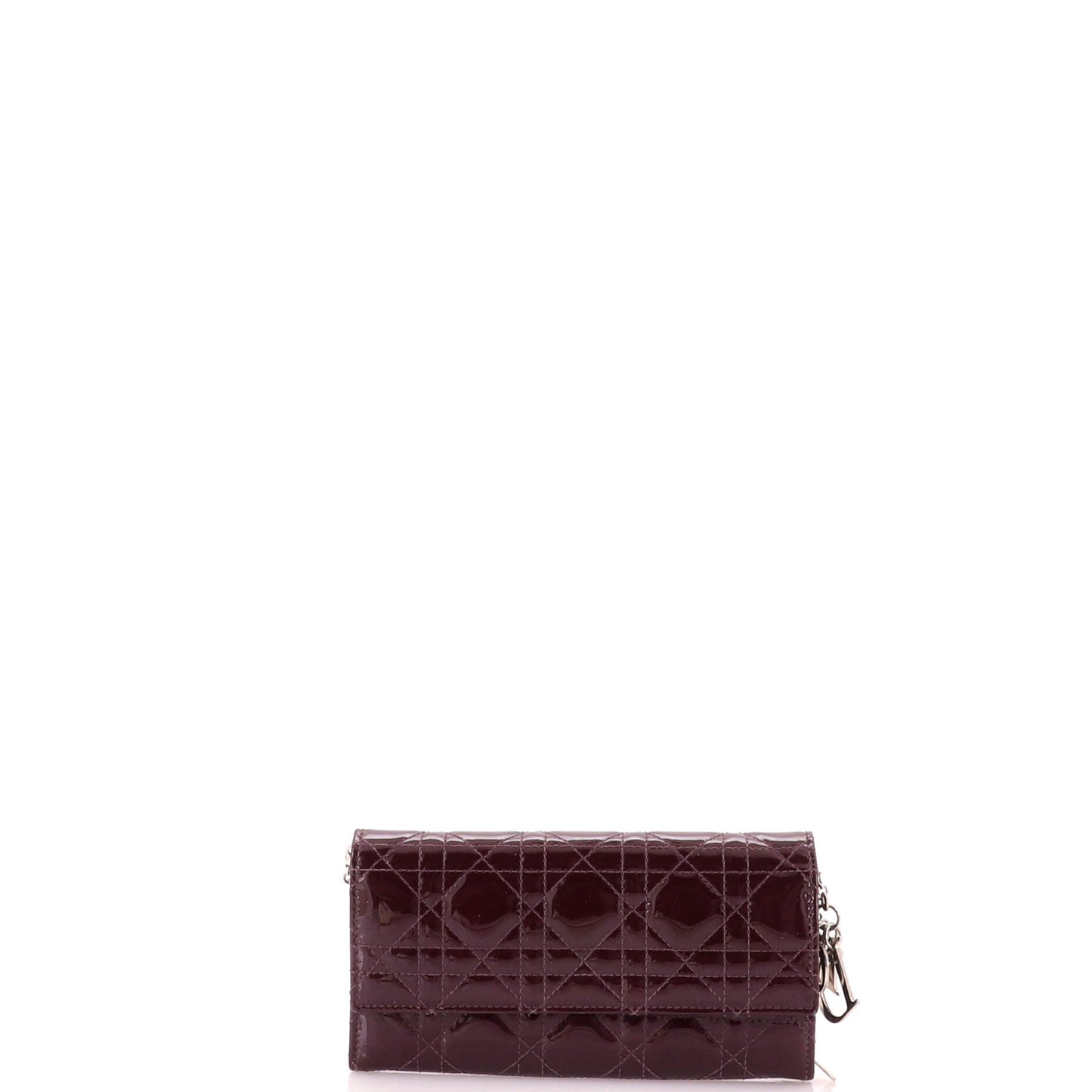 Lady Dior Rendez Vous Short Chain Wallet Cannage Quilt Patent