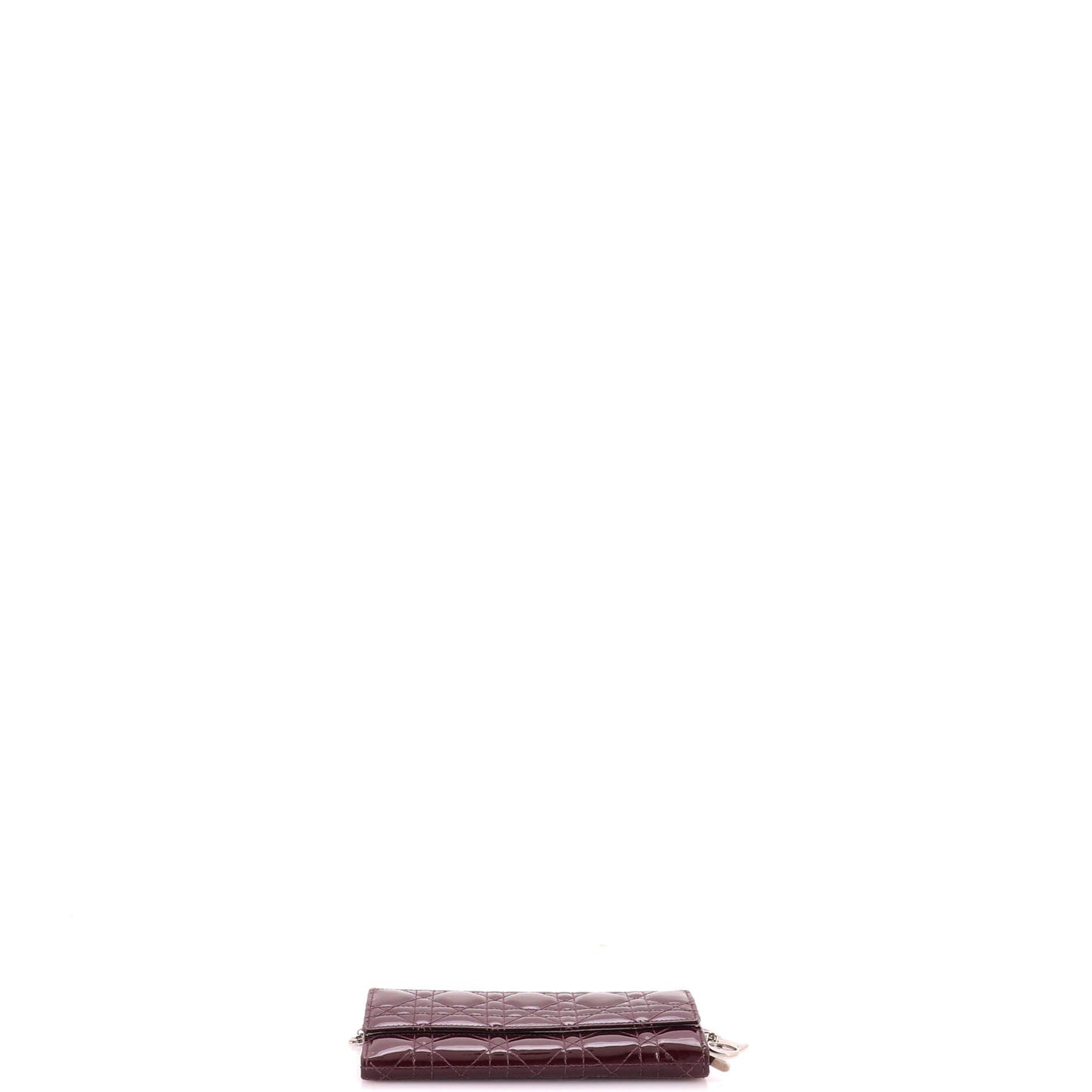 Lady Dior Rendez Vous Short Chain Wallet Cannage Quilt Patent
