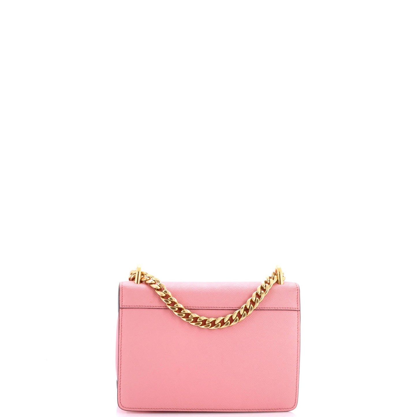 Chain Flap Bag Saffiano Leather Small