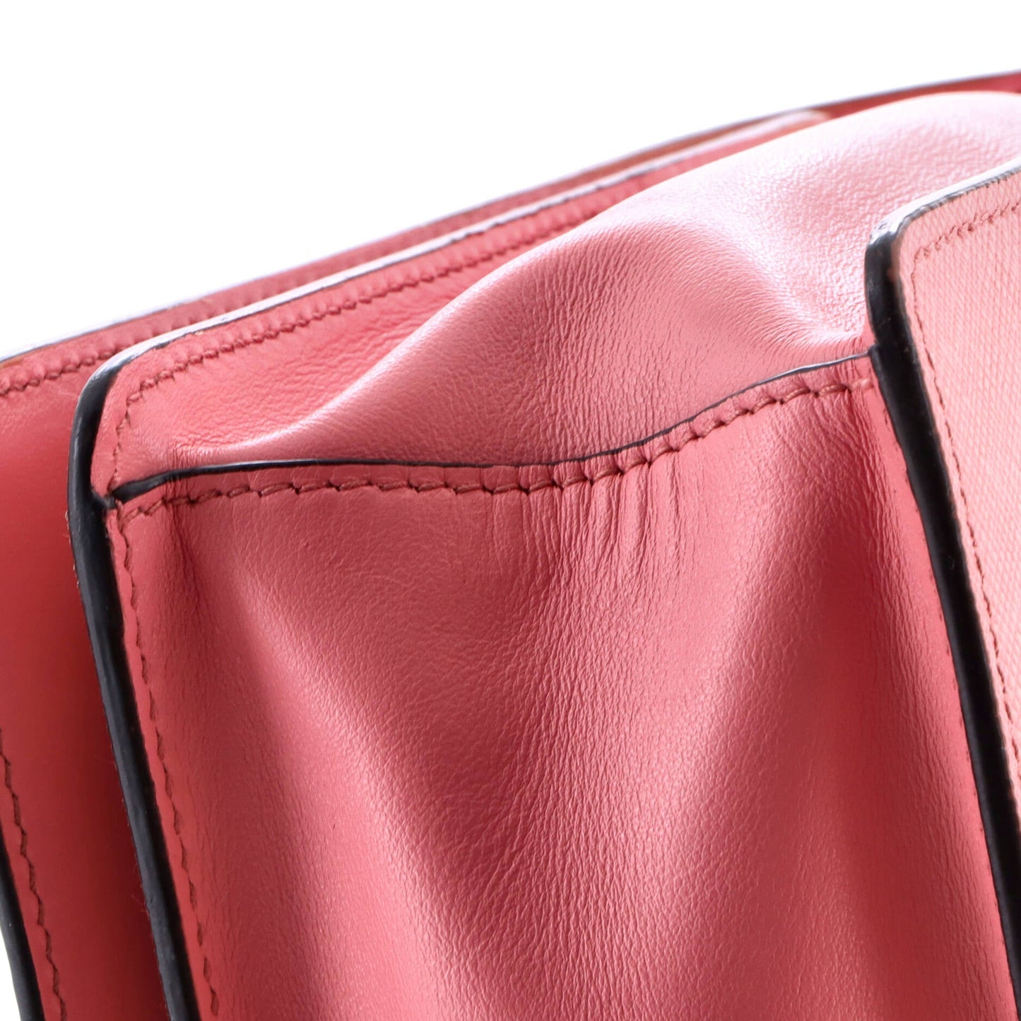 Chain Flap Bag Saffiano Leather Small