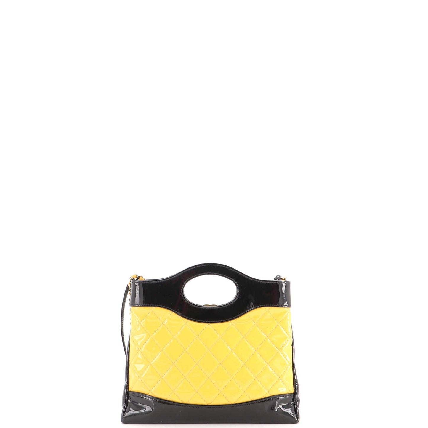 31 Shopping Bag Quilted Patent Mini