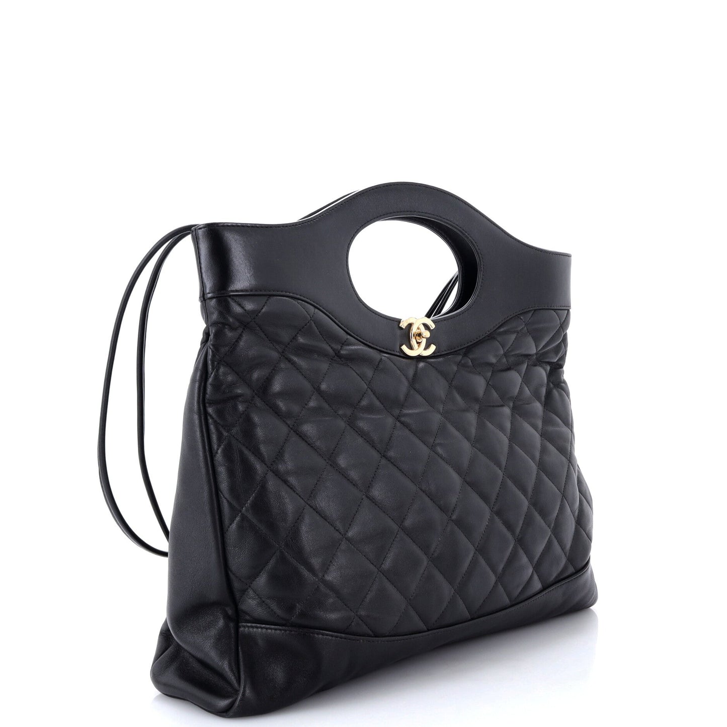 31 Shopping Bag Quilted Lambskin Large