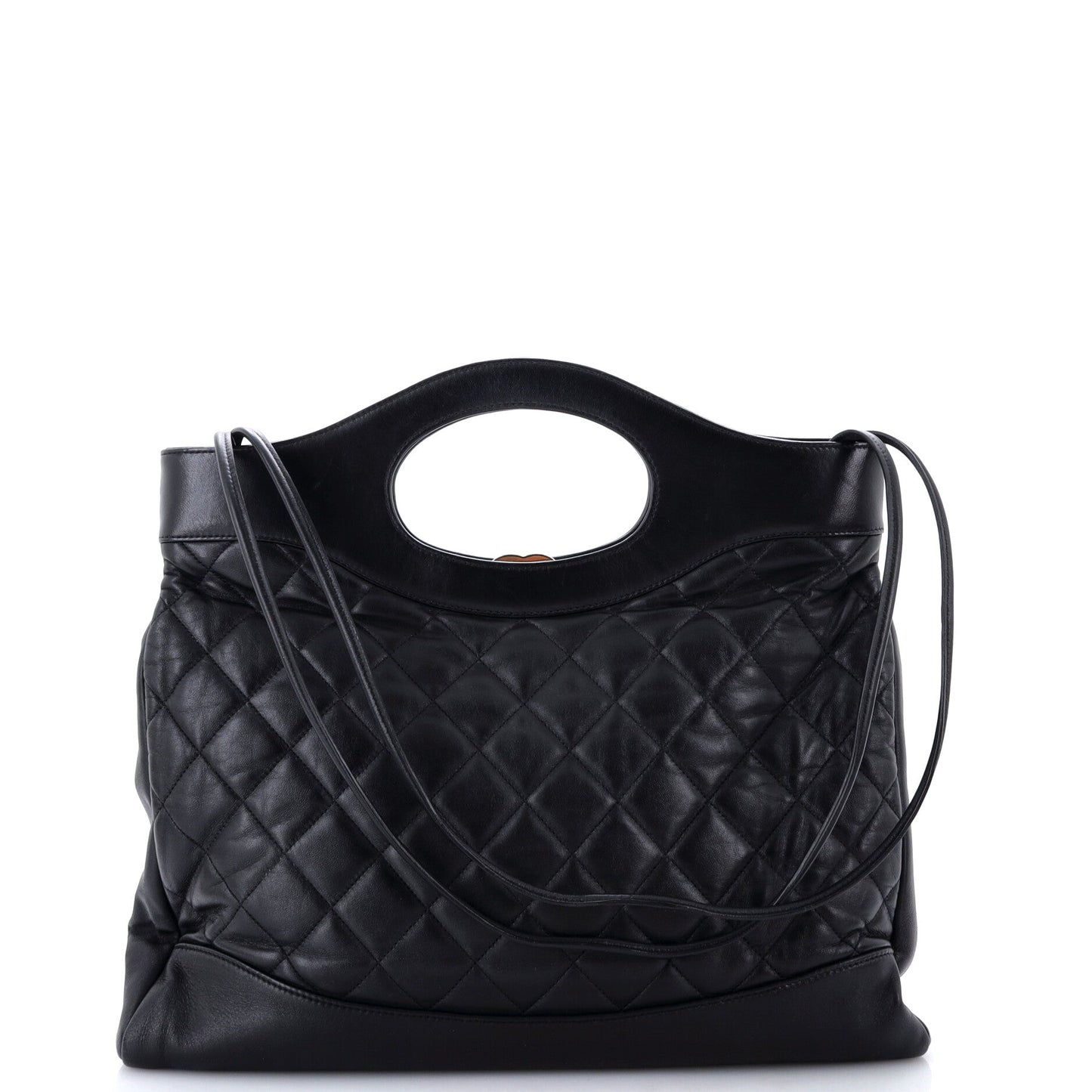 31 Shopping Bag Quilted Lambskin Large
