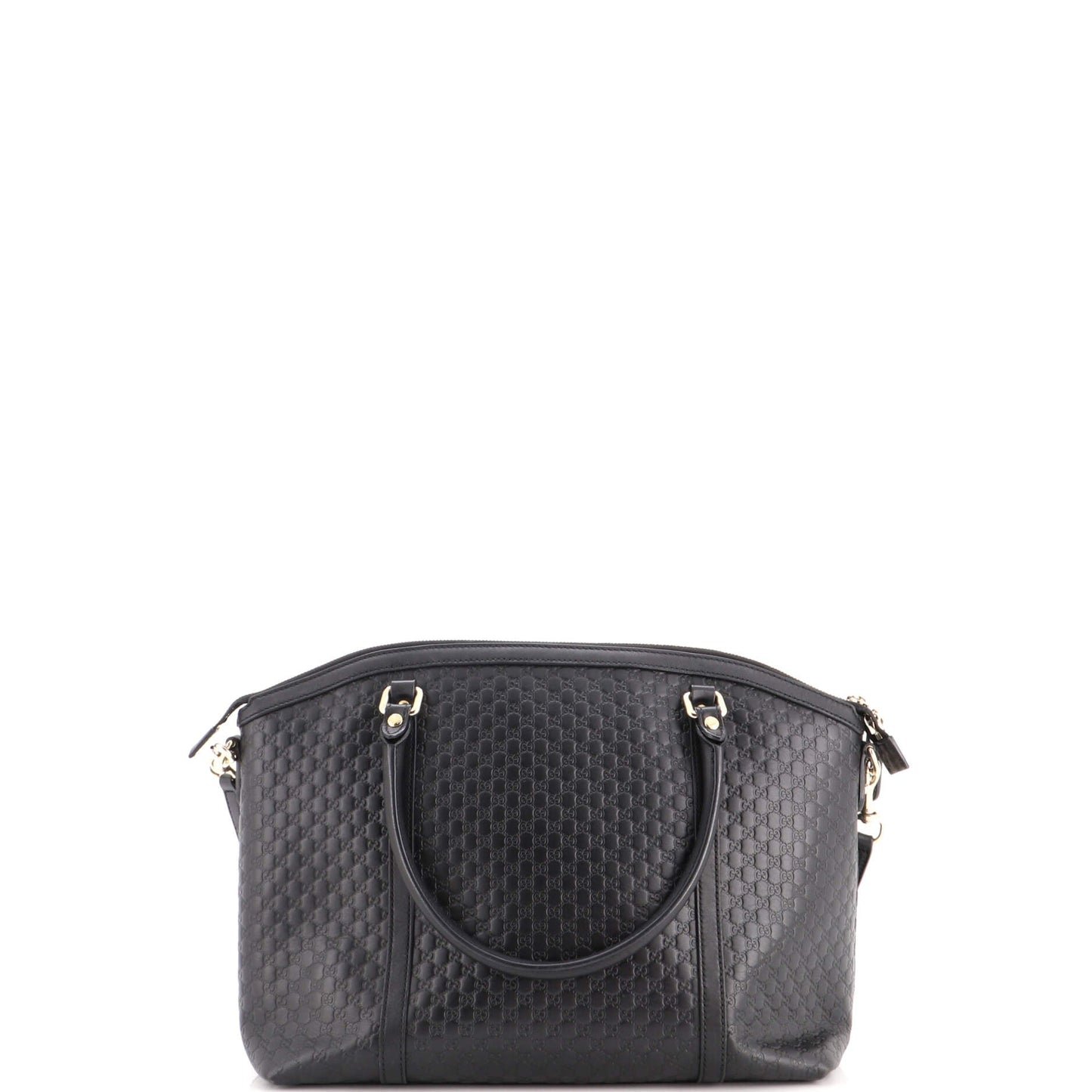 Britt Convertible Dome Satchel Microguccissima Leather Medium