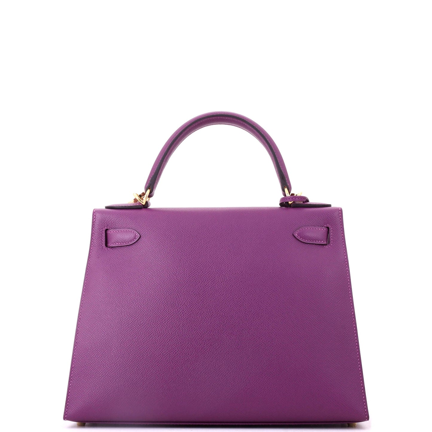 Kelly Handbag Anemone Epsom with Gold Hardware 28